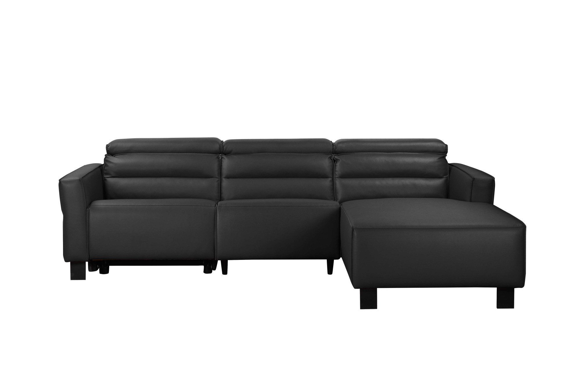 Home affaire Ecksofa Carpari, L-Form, 263 cm, manuelle o. elektrische Relaxfunktion, USB A/C und Kopfteilverstellung