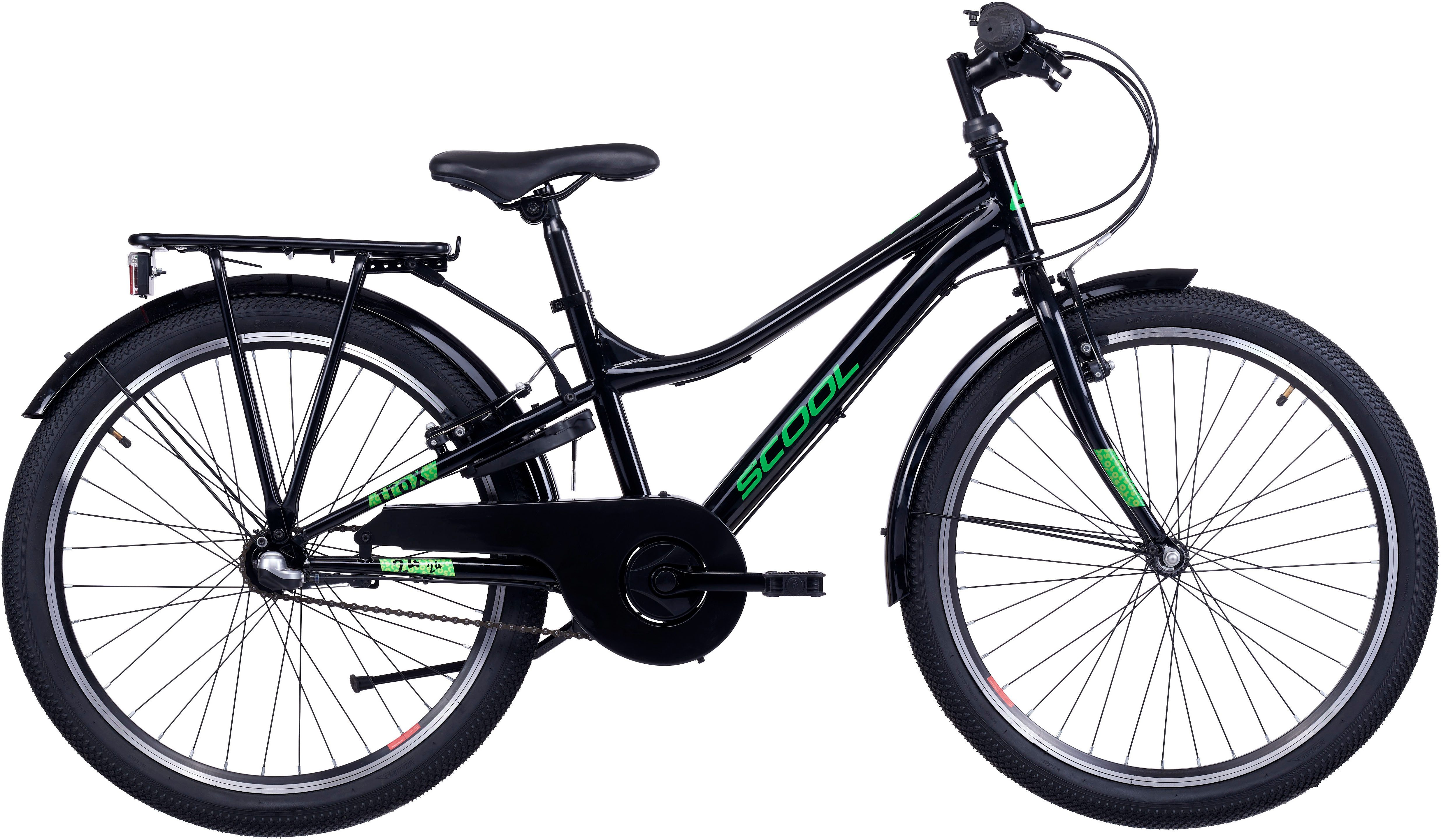 S’COOL Kinderfahrrad S'COOL troX, 3 Gang Shimano, Nabenschaltung