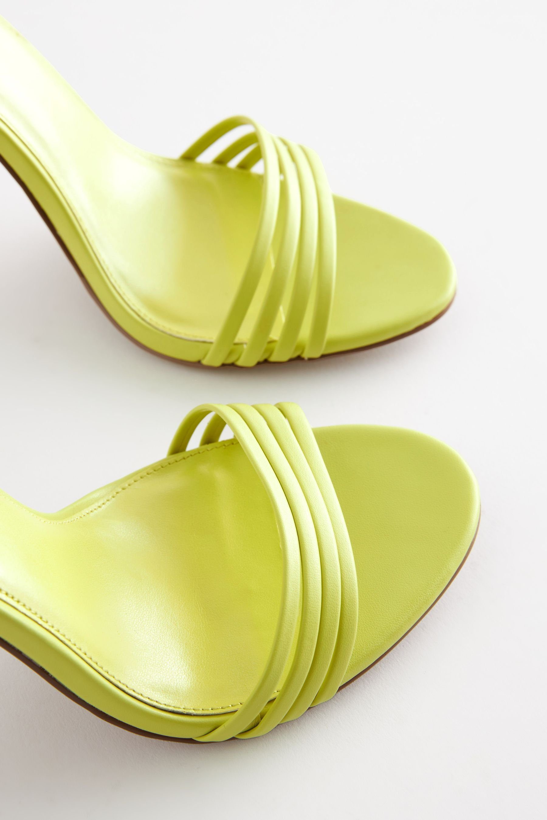 (1-tlg) Lime Forever Comfort® Next Sandalette Zarte Green Stiletto-Sandaletten
