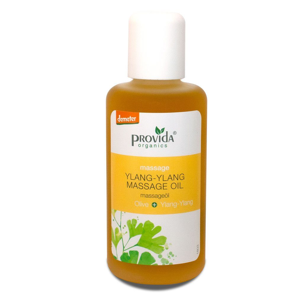 Provida Organics 100 ml Massageöl Ylang-Ylang, Provida