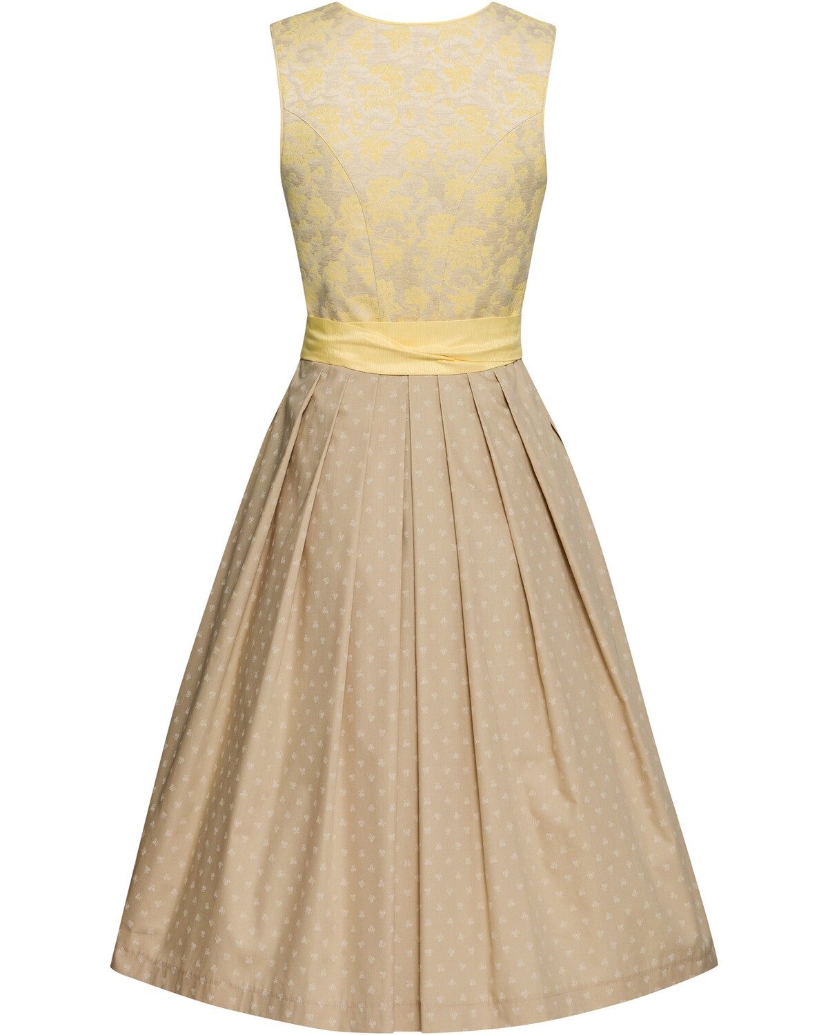 Country Line Dirndl Midi-Jacquard-Dirndl