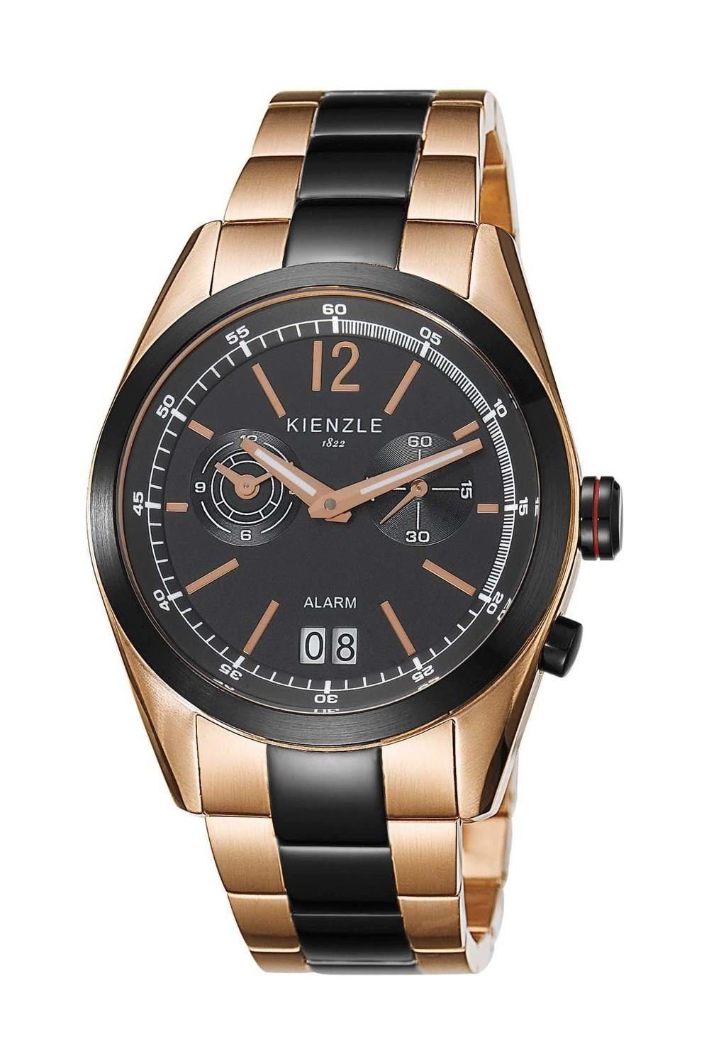 Kienzle Dezentrale Quarzuhr K3072143072-00097, Sekunde, Alarmfunktion