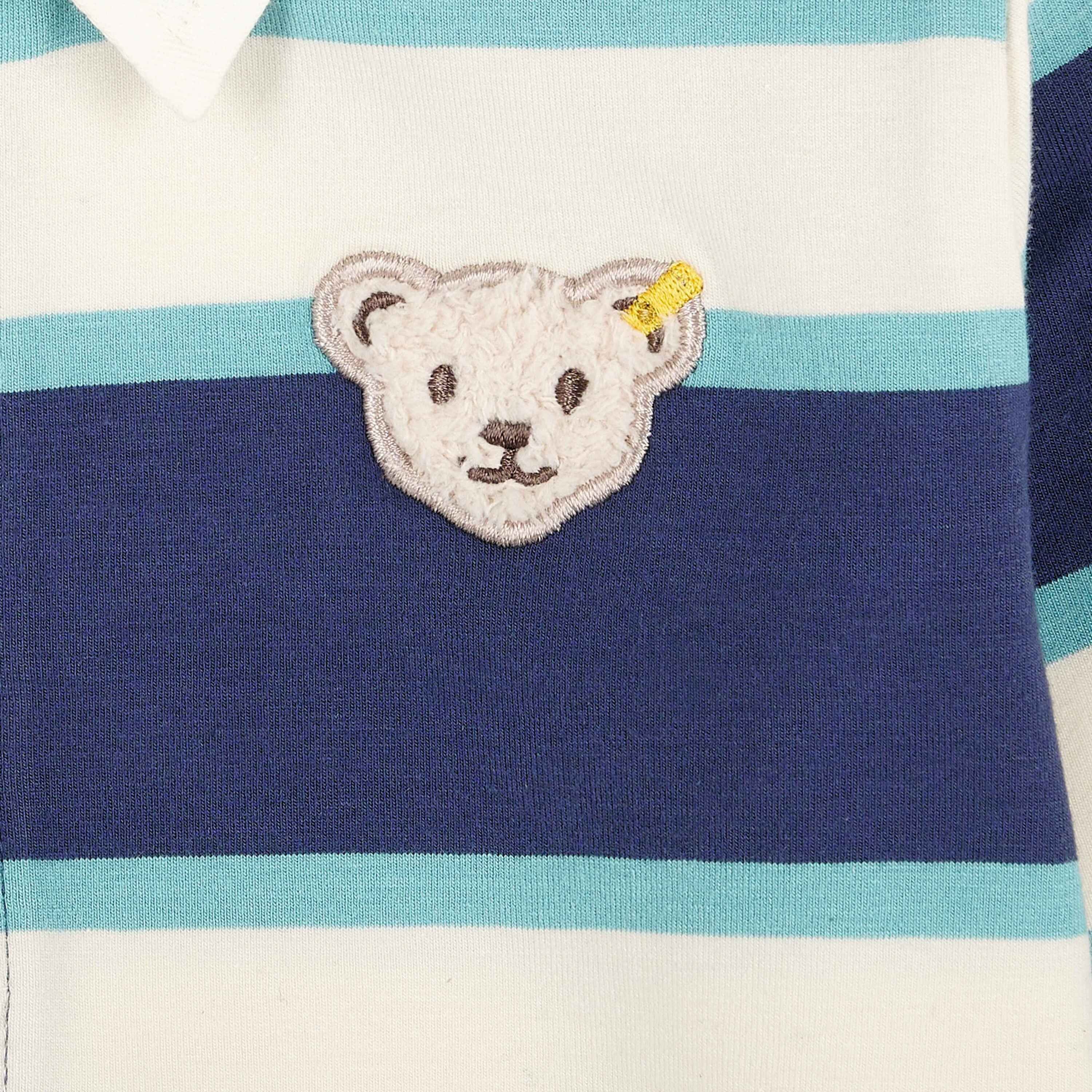 Steiff Poloshirt Poloshirt langarm Wolfs Land