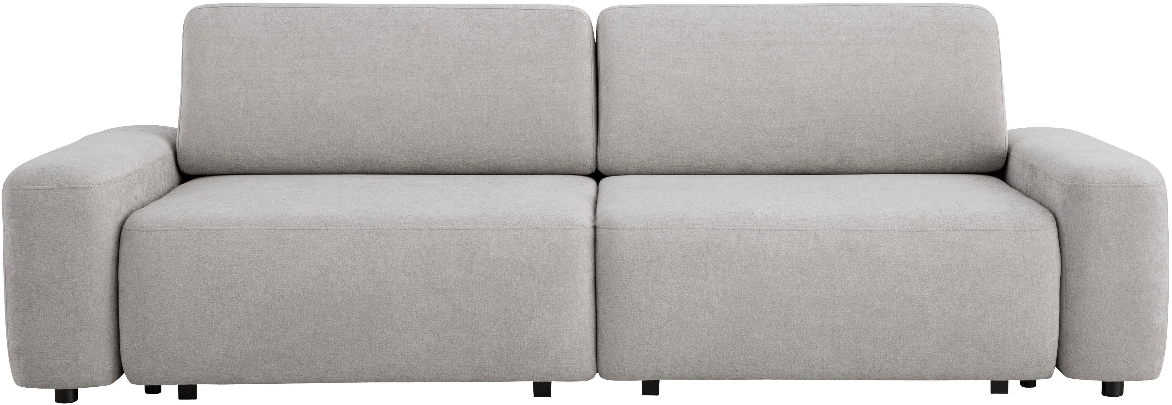 Home affaire 3-Sitzer TORGE (257cm), Sofa,Schlafsofa in Cord, Samtvelours, günstig online kaufen
