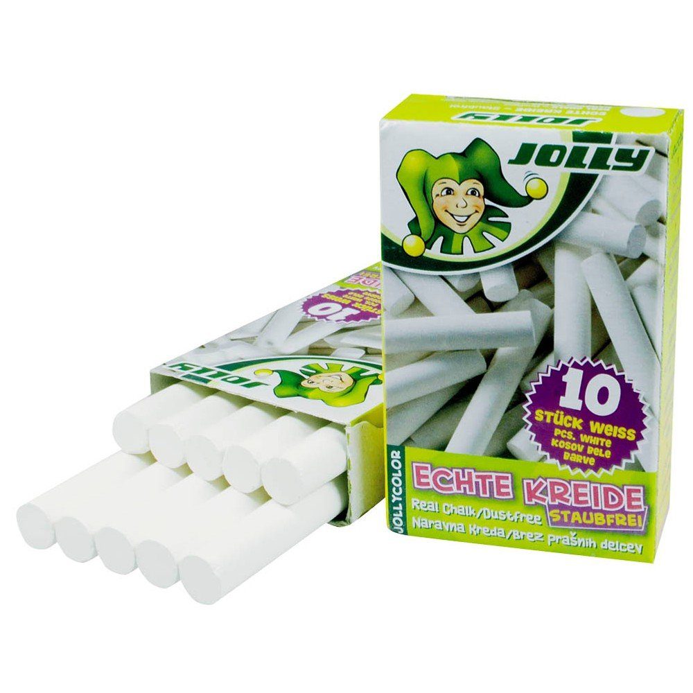 JOLLY JOLLY 8300-0001A 10x Kreide weiß Tintenpatrone