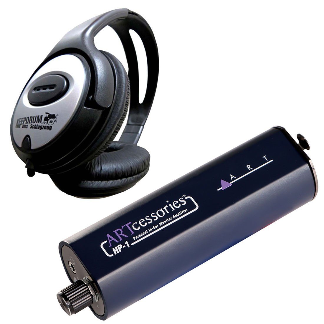 Art Audio ART HP-1 Kopfhörerverstärker mit Kopfhörer Kopfhörerverstärker (Kopfhörer-Verstärker)