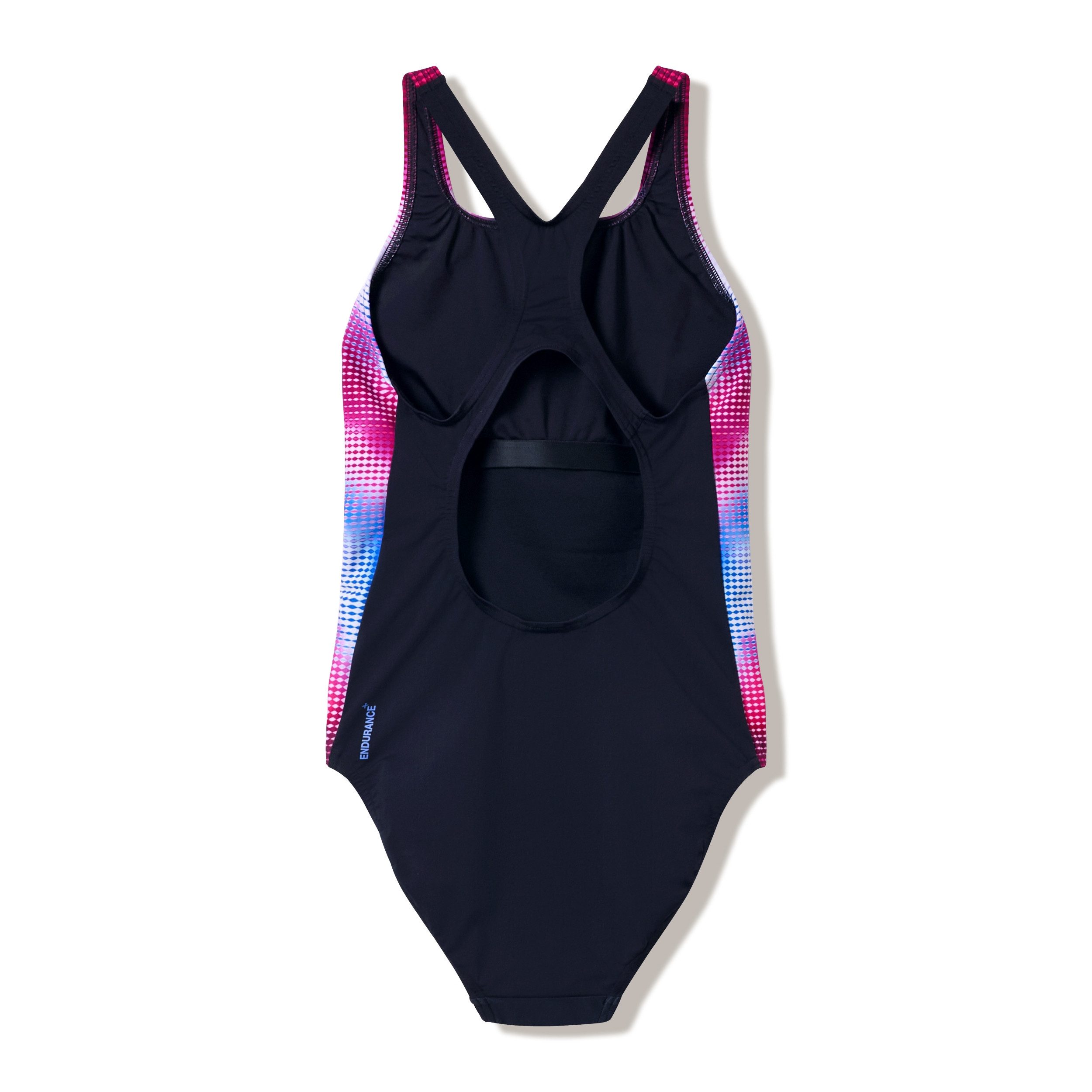 Speedo Schwimmanzug ENG PRINT MEDALIST 1PC BLK/PNK