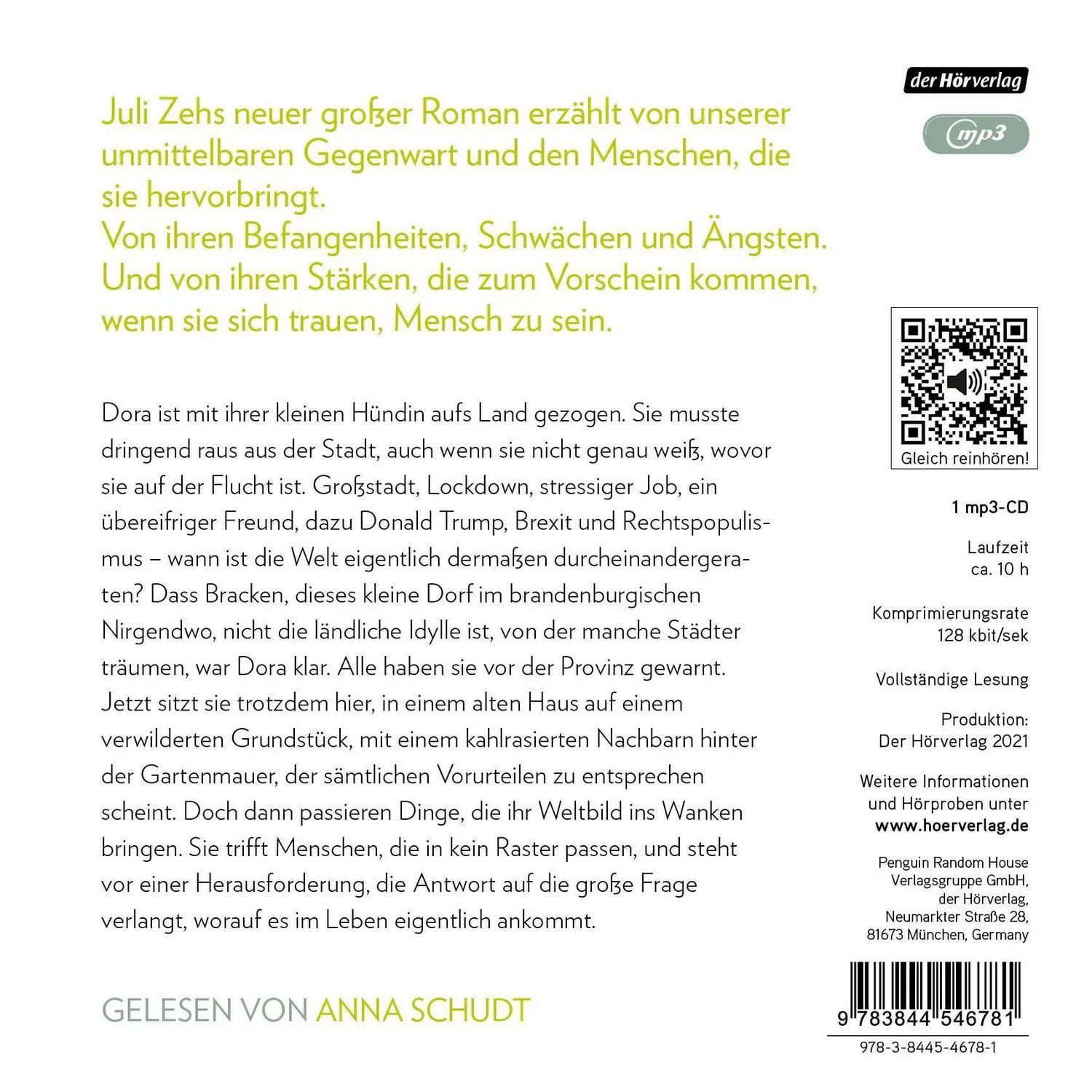 Der HörVerlag Hörspiel Über Menschen