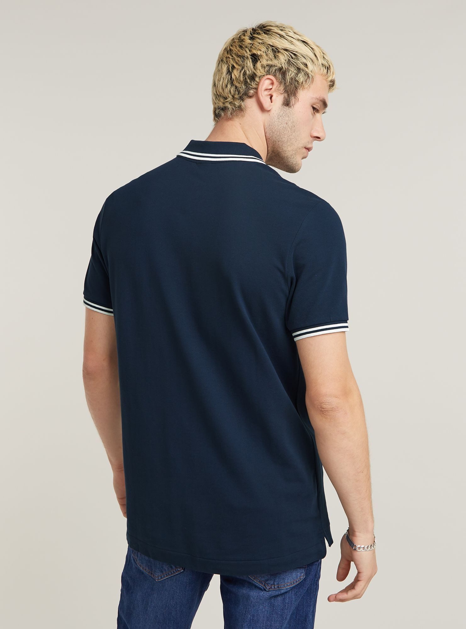 G-STAR Poloshirt Dunda Slim Stripe Poloshirt – Bild 3 von 5