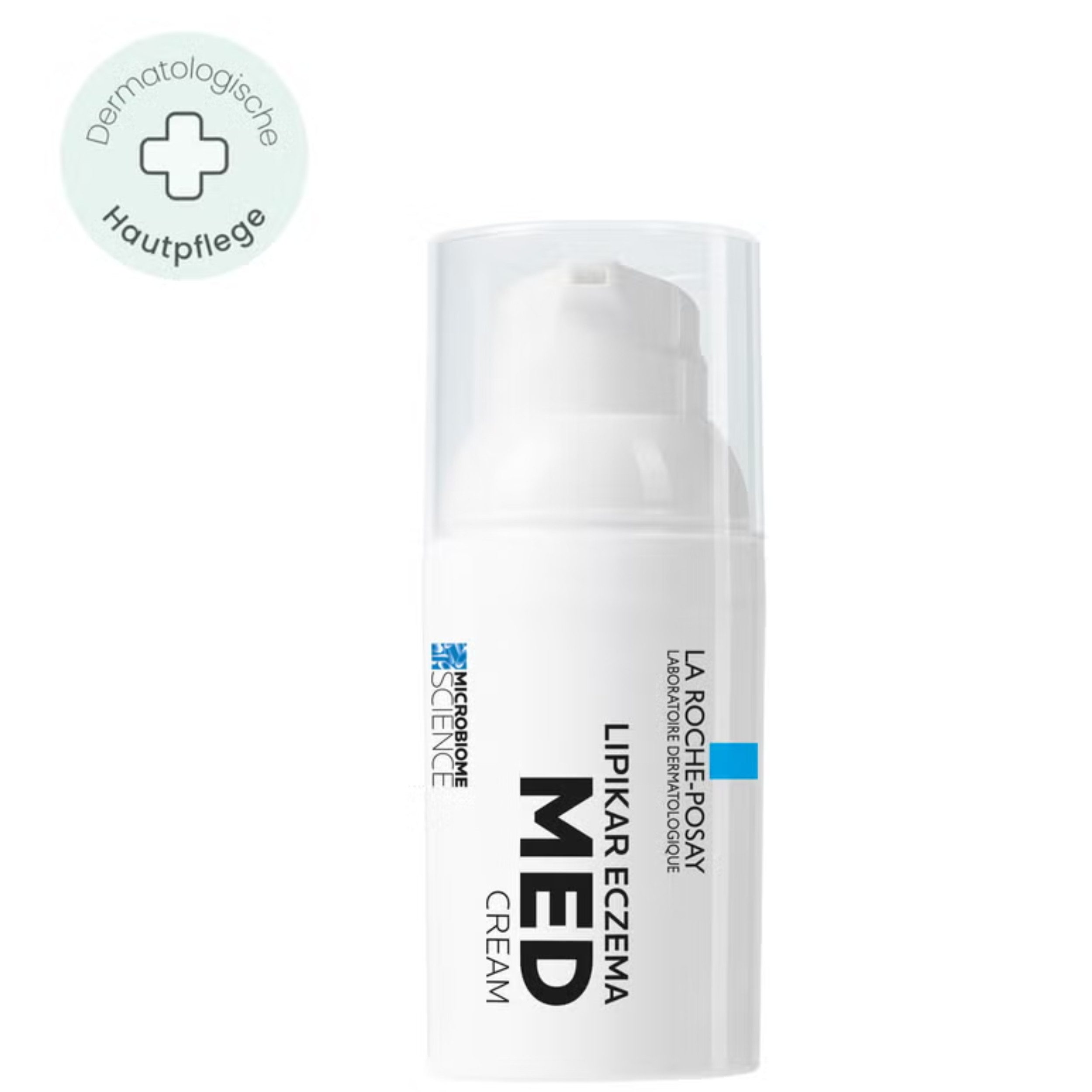 La Roche-Posay Körpercreme Lipikar Eczema Med Creme (30ml), Medizinische Ekzem-Creme zur Juckreizlinderung & Hautberuhigung
