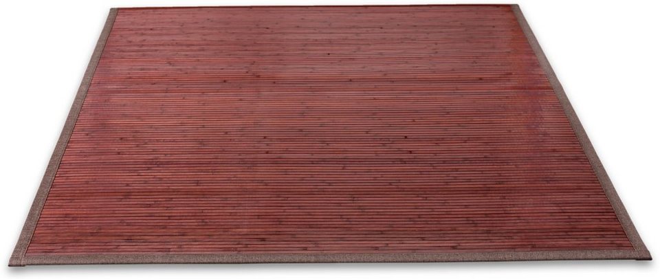 Teppich Bambus, Andiamo, rechteckig, Höhe: 17 mm, Wendeteppich, Material:  100% Bambus, In- und Outdoor geeignet