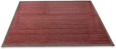 Teppich »Bambus«, Andiamo, rechteckig, Höhe 17 mm, Wendeteppich, Material: 100% Bambus, In- und Outdoor geeignet, Wohnzimmer