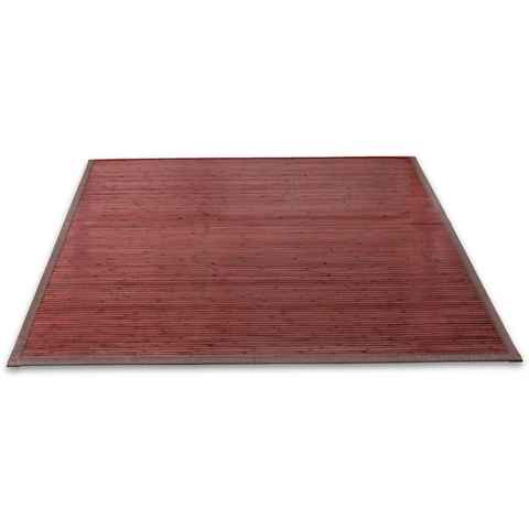 Teppich Bambus, Andiamo, rechteckig, Höhe: 17 mm, Wendeteppich, Material: 100% Bambus, In- und Outdoor geeignet