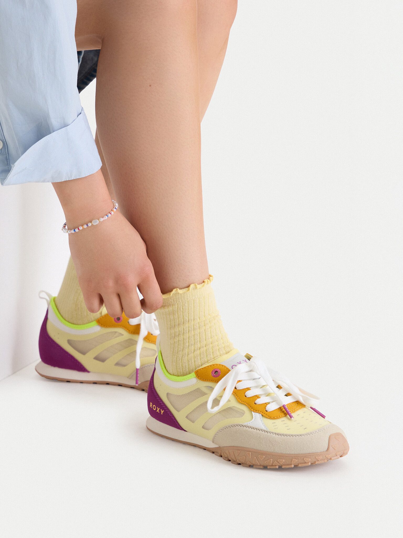 Roxy Roxy Damenschuhe Gelb ROXY-CEOB-V12-920 Gelb Sneaker günstig online kaufen