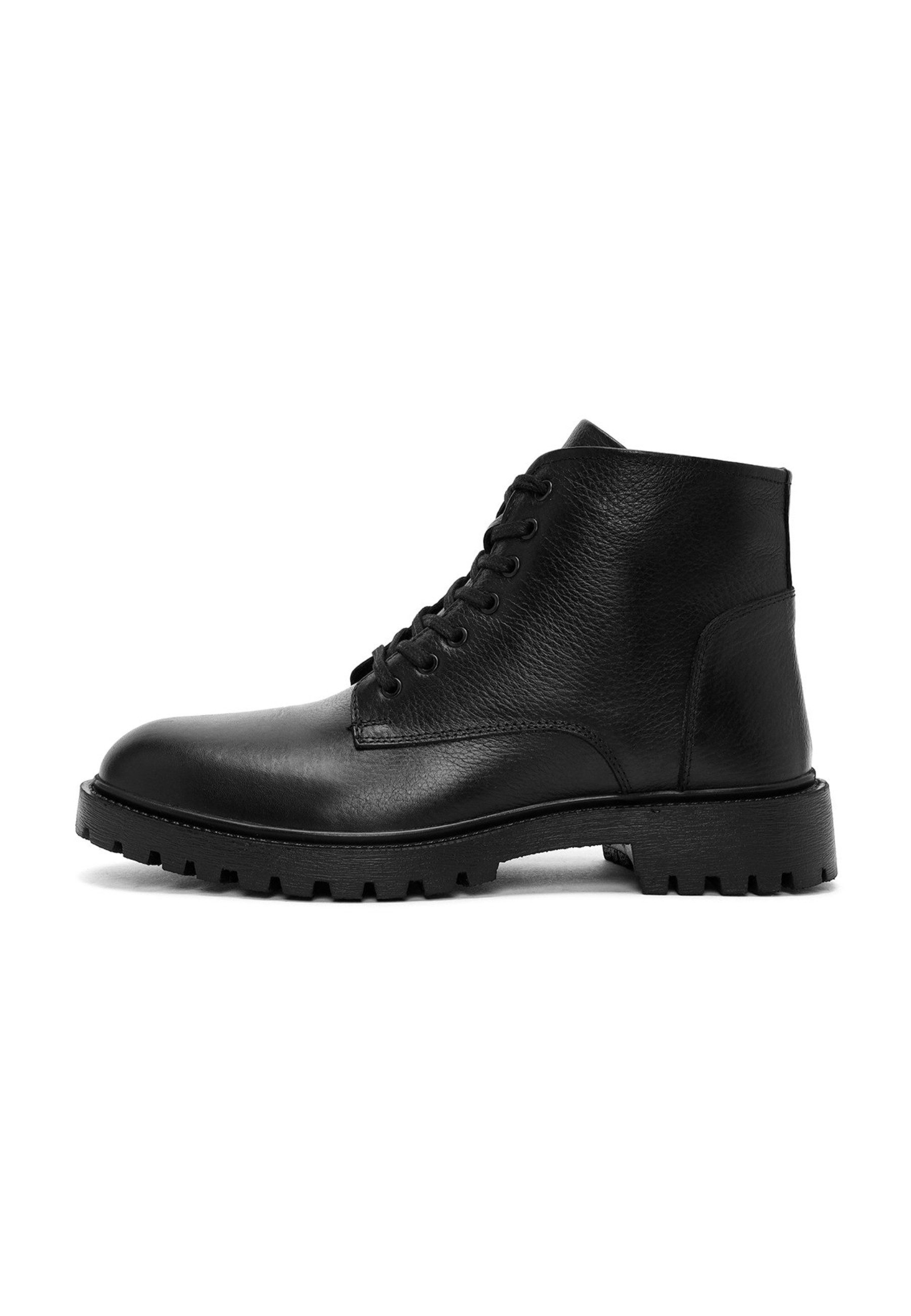 Stiefeletten aus Leder Ankleboots