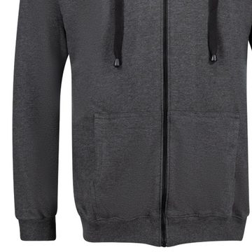 ADAMO Kapuzensweatjacke (1-tlg) Herren in Übergrößen bis 14XL