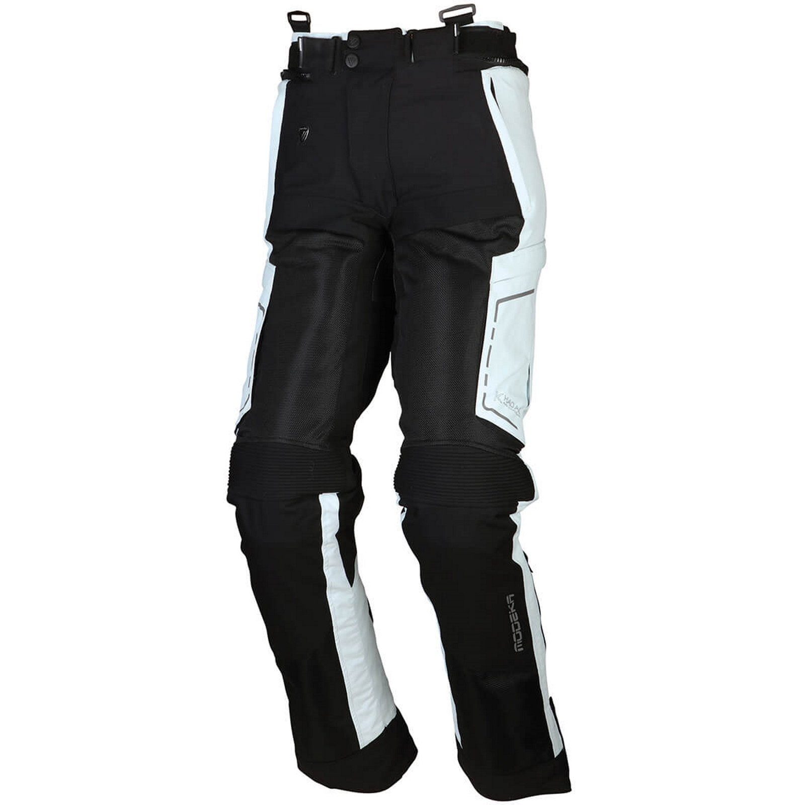 Modeka Modeka Khao Air Motorradhose Motorradhose schwarz/grau