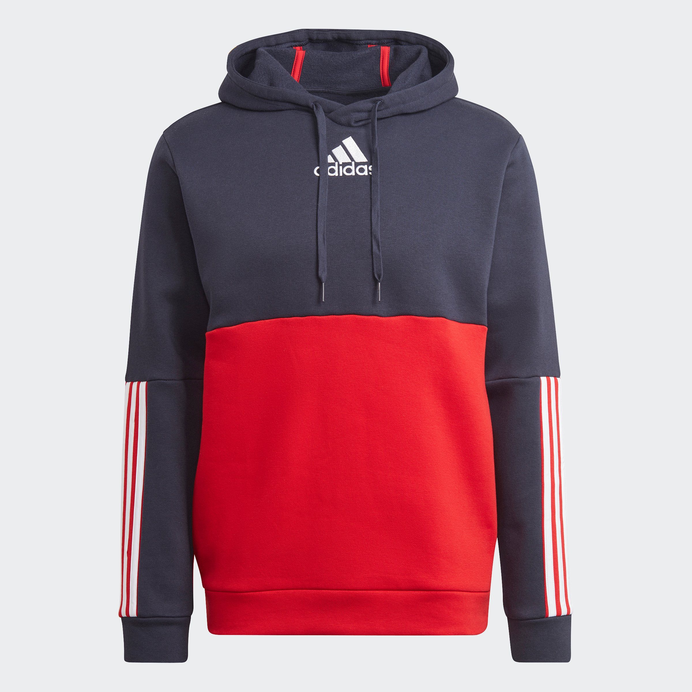 adidas Sportswear Kapuzensweatshirt ESSENTIALS COLORBLOCK FLEECE HOODIE günstig online kaufen