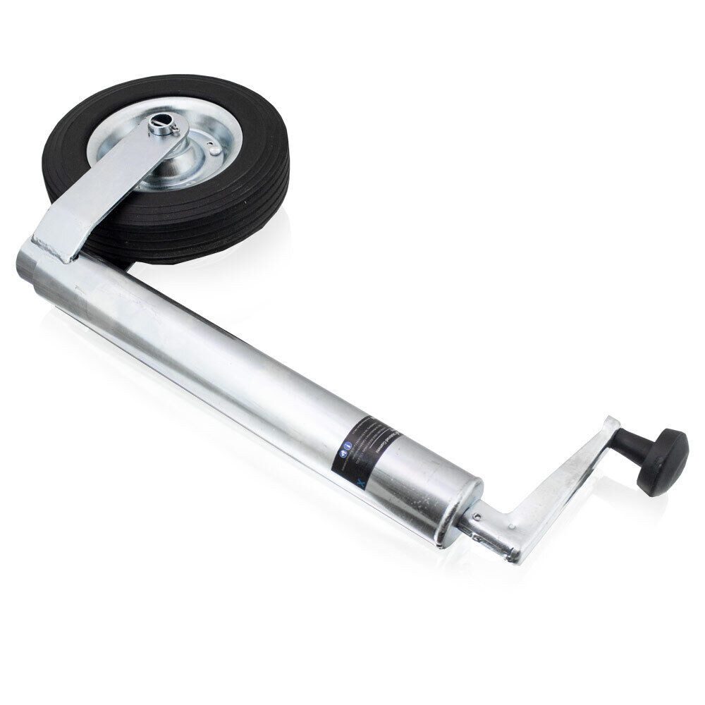 Bituxx Anhänger-Stützrad mit Gummirad bis 150kg (MS-19006) – Bild 3 von 5