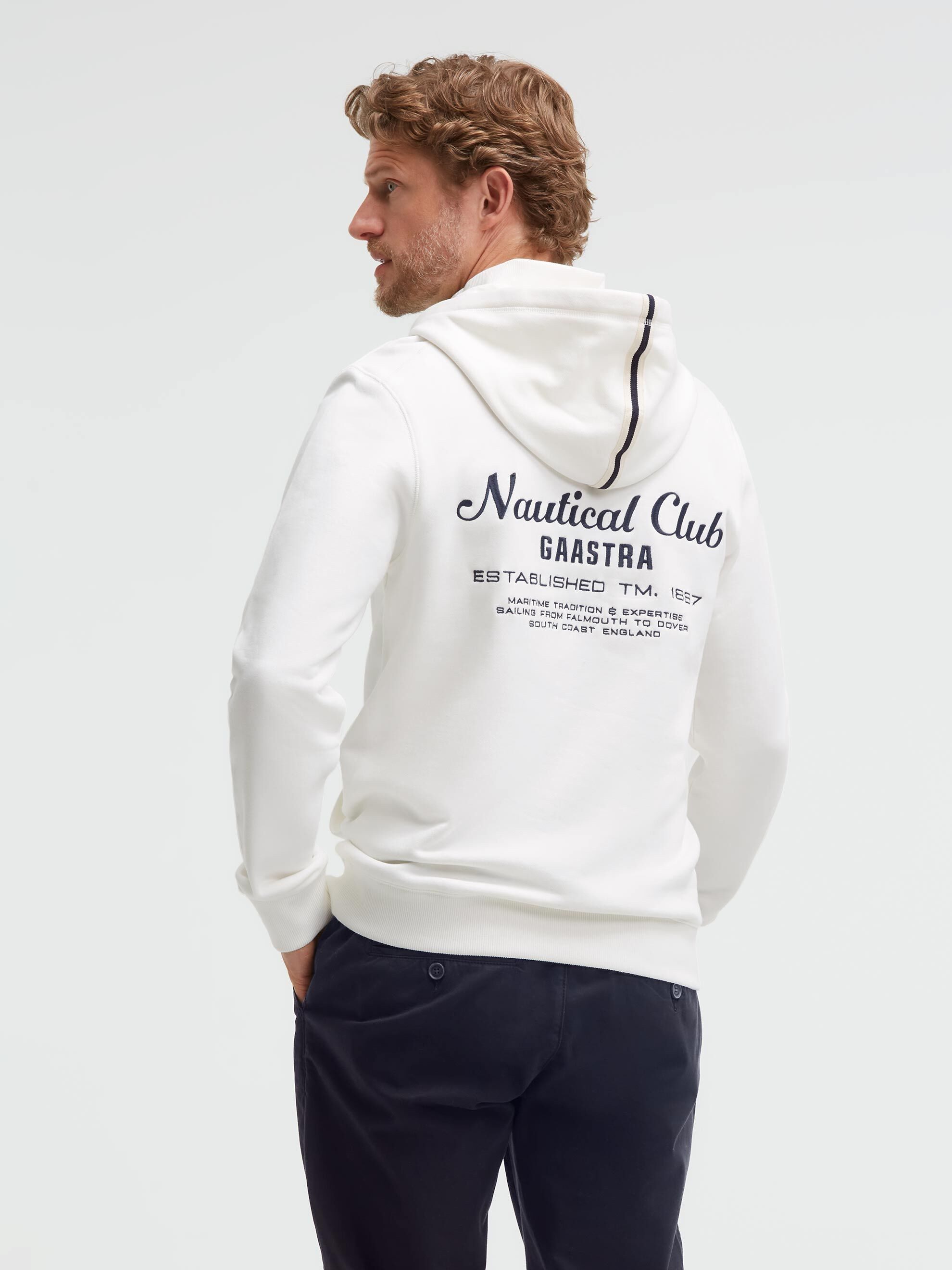 Gaastra Kapuzensweatshirt mit Stehkragen – Bild 5 von 5