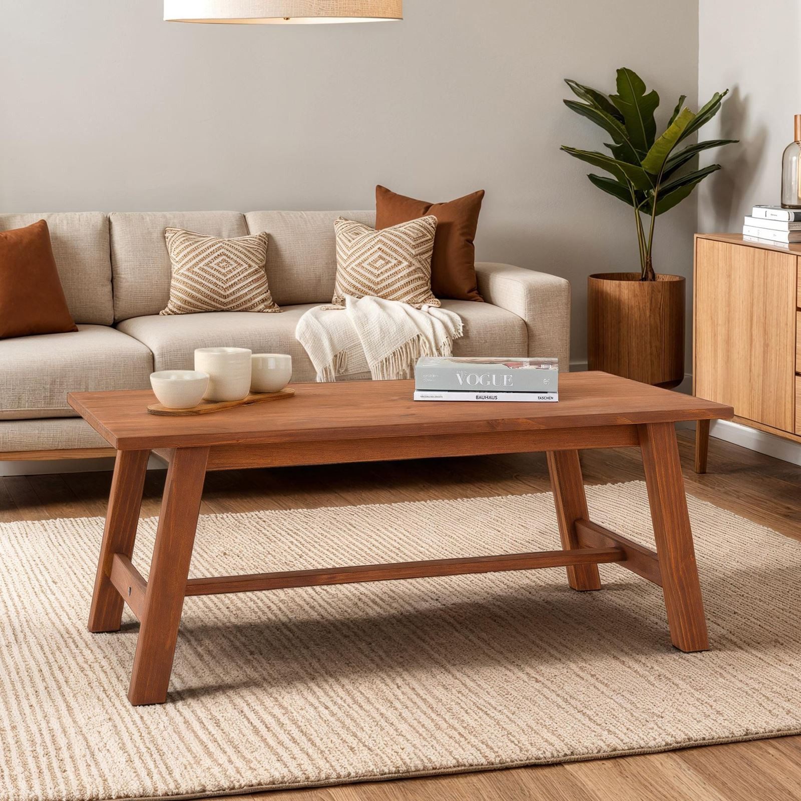 IDIMEX Couchtisch LUZERNA, Wohnzimmertisch 45x60 cmbaus günstig online kaufen