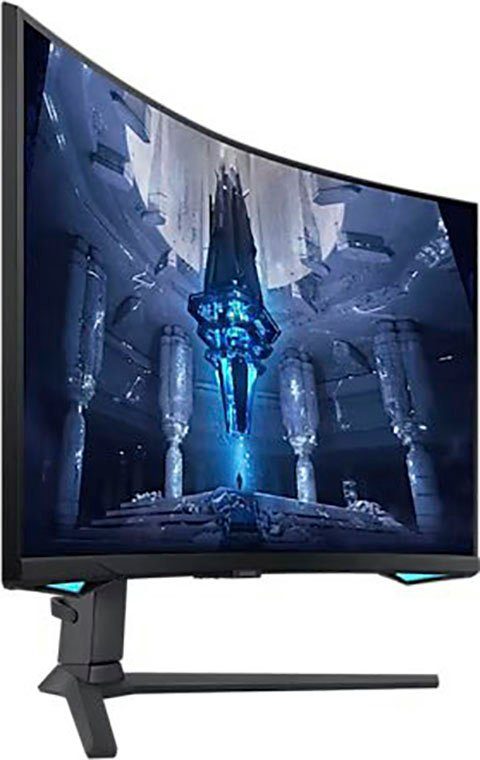 1ms G7 Hz, 1 2160 ms 3840 HD, S32BG750NP (G/G) px, cm/32 4K 165 ", Samsung Ultra x Neo Odyssey Curved-Gaming-LED-Monitor (81 Reaktionszeit,