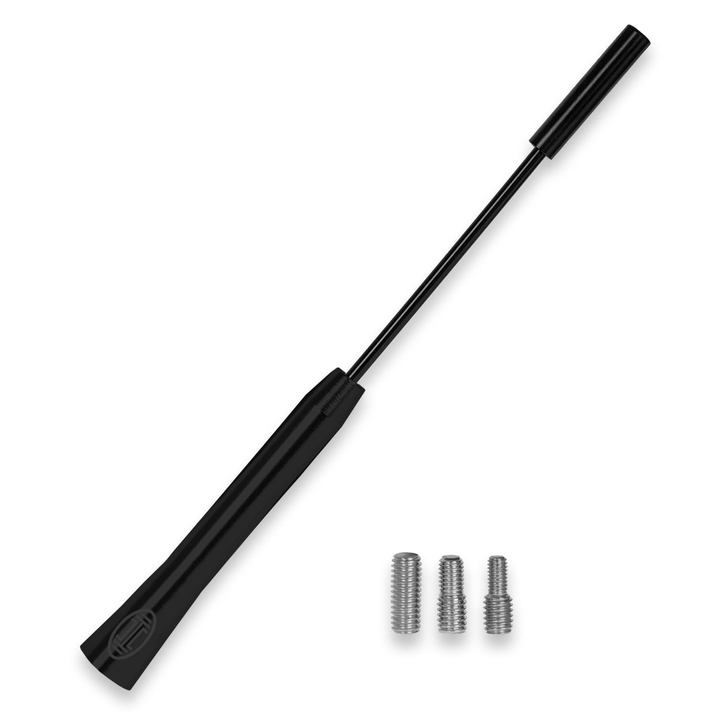 HEYNER Antenne Ersatzstab 15 cm M4 M5 & M6 Universal Auto AM FM DAB+ Alu Autoradio-Ersatzantennenstab