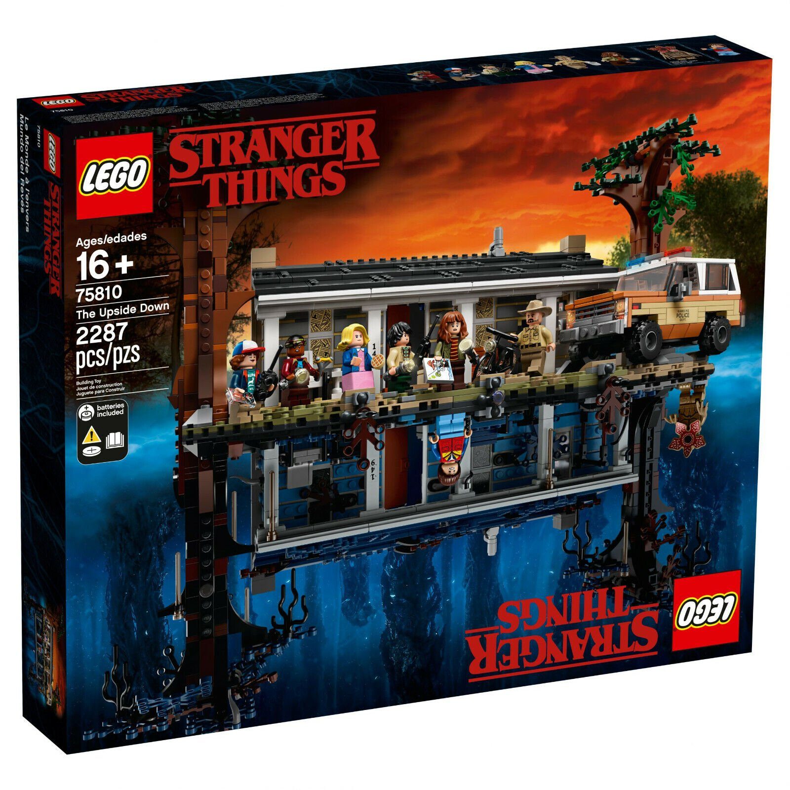LEGO® Spielbausteine Stranger Things - Die andere Seite (75810), (2287 St)