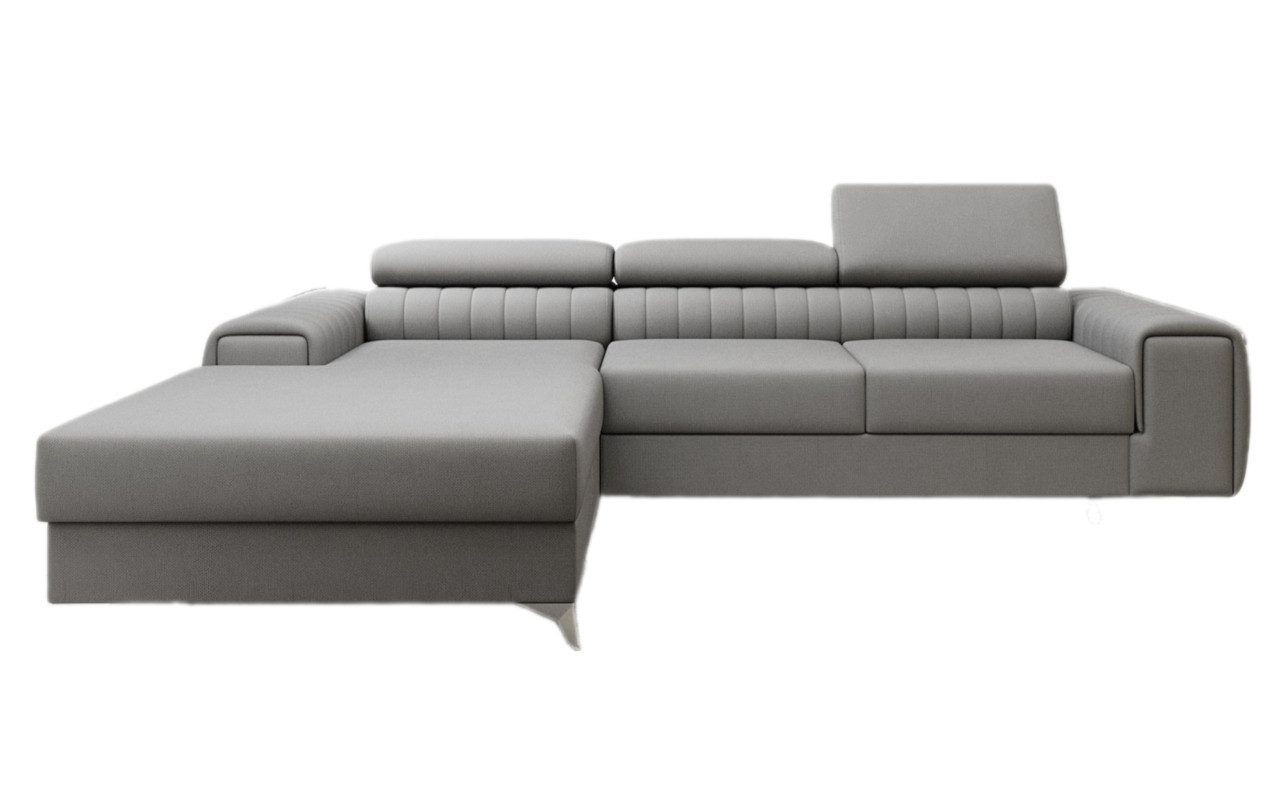 Luxusbetten24 Schlafsofa Designer Sofa Melinda, mit Schlaf- und Klappfunktion