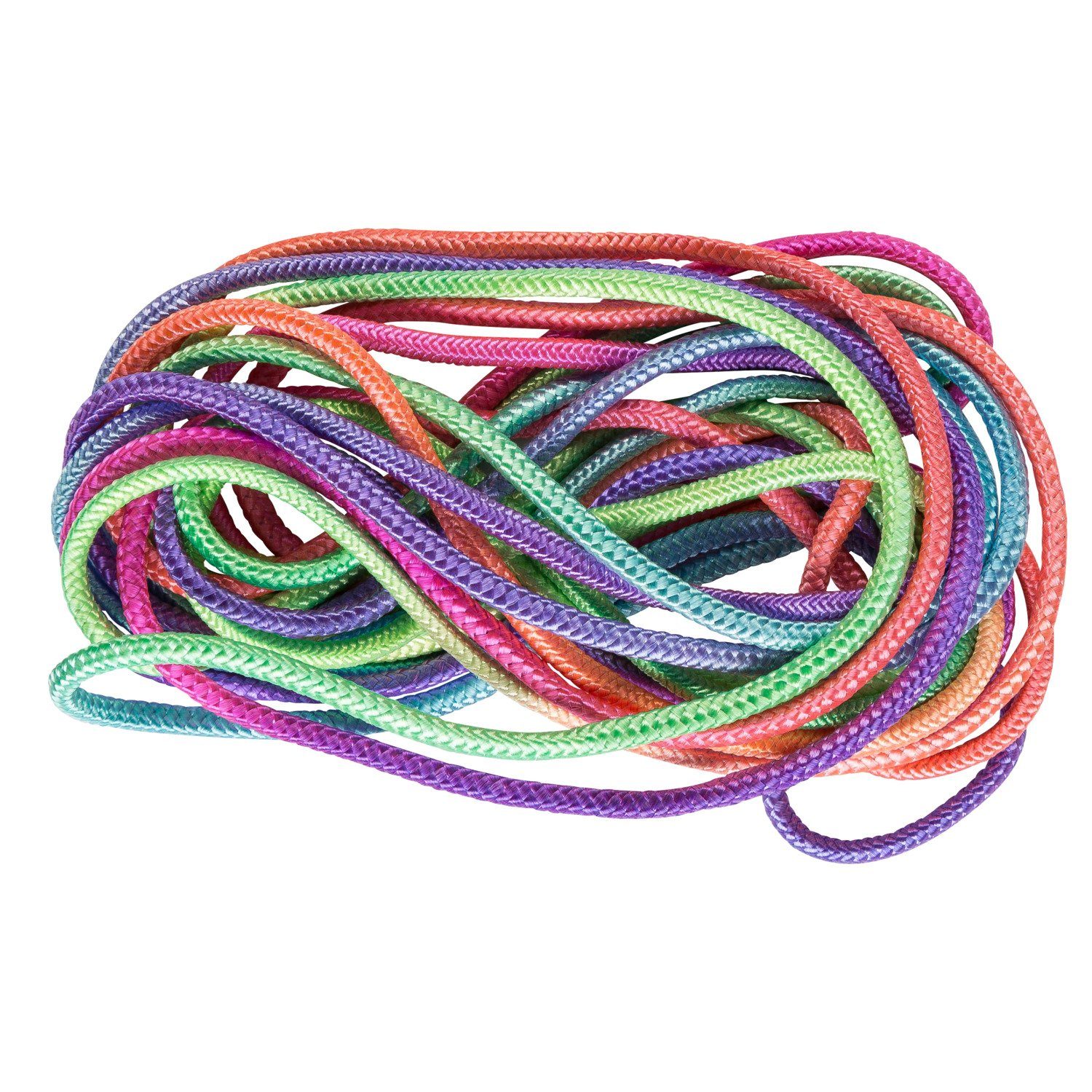 Idena Spiel Idena 40188 - Gummi-Twist für Kinder, 4,5 m langes Seil in bunten
