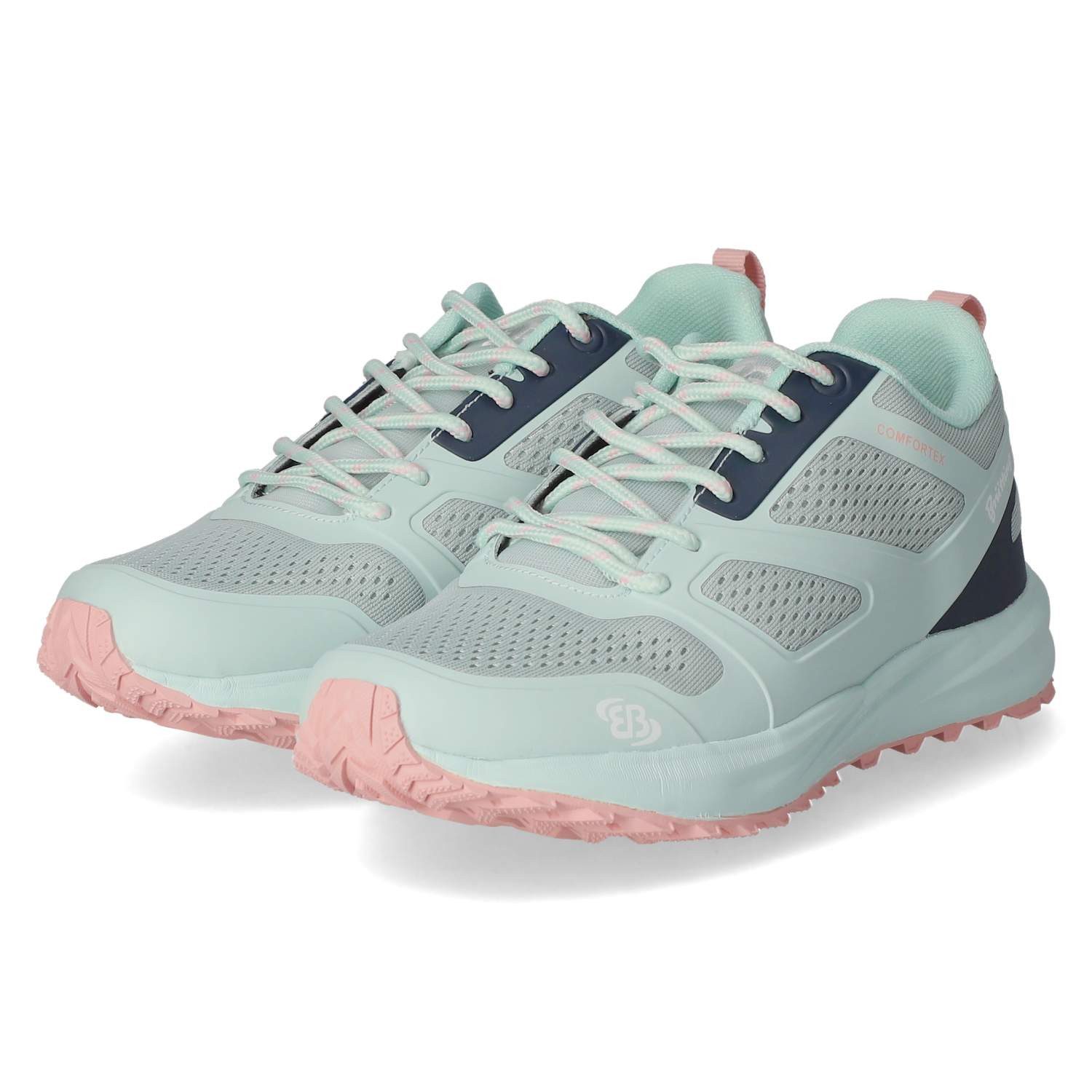 BRÜTTING Brütting 211544 Damen Textil & Synthetik grün-kombi Laufschuh günstig online kaufen