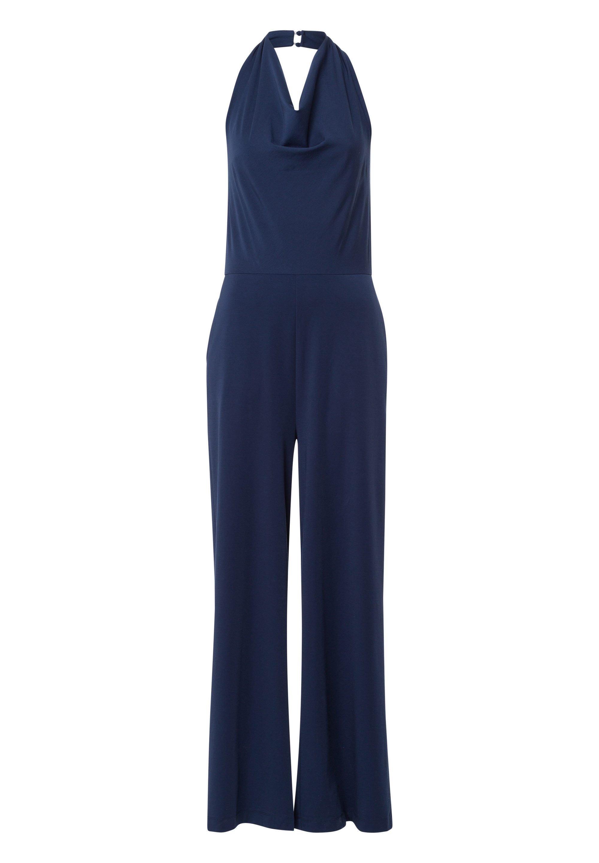 Les Lunes Jumpsuit PENNY Overall Jersey Wide Leg Neckholder PENNY Overall, günstig online kaufen
