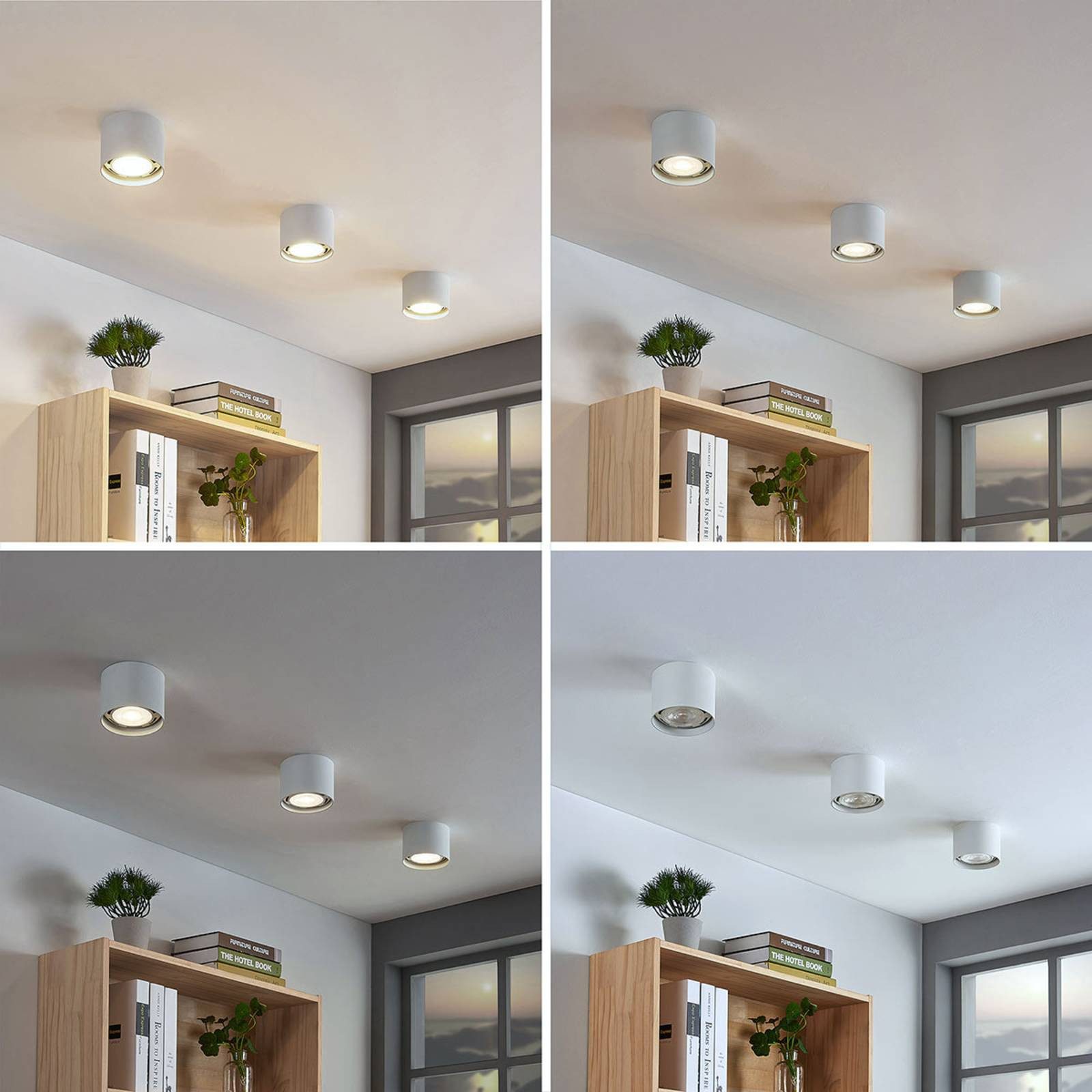 Arcchio Deckenstrahler Mabel, Metall, Weiß IP20, 1 x 20 W ES111 LED