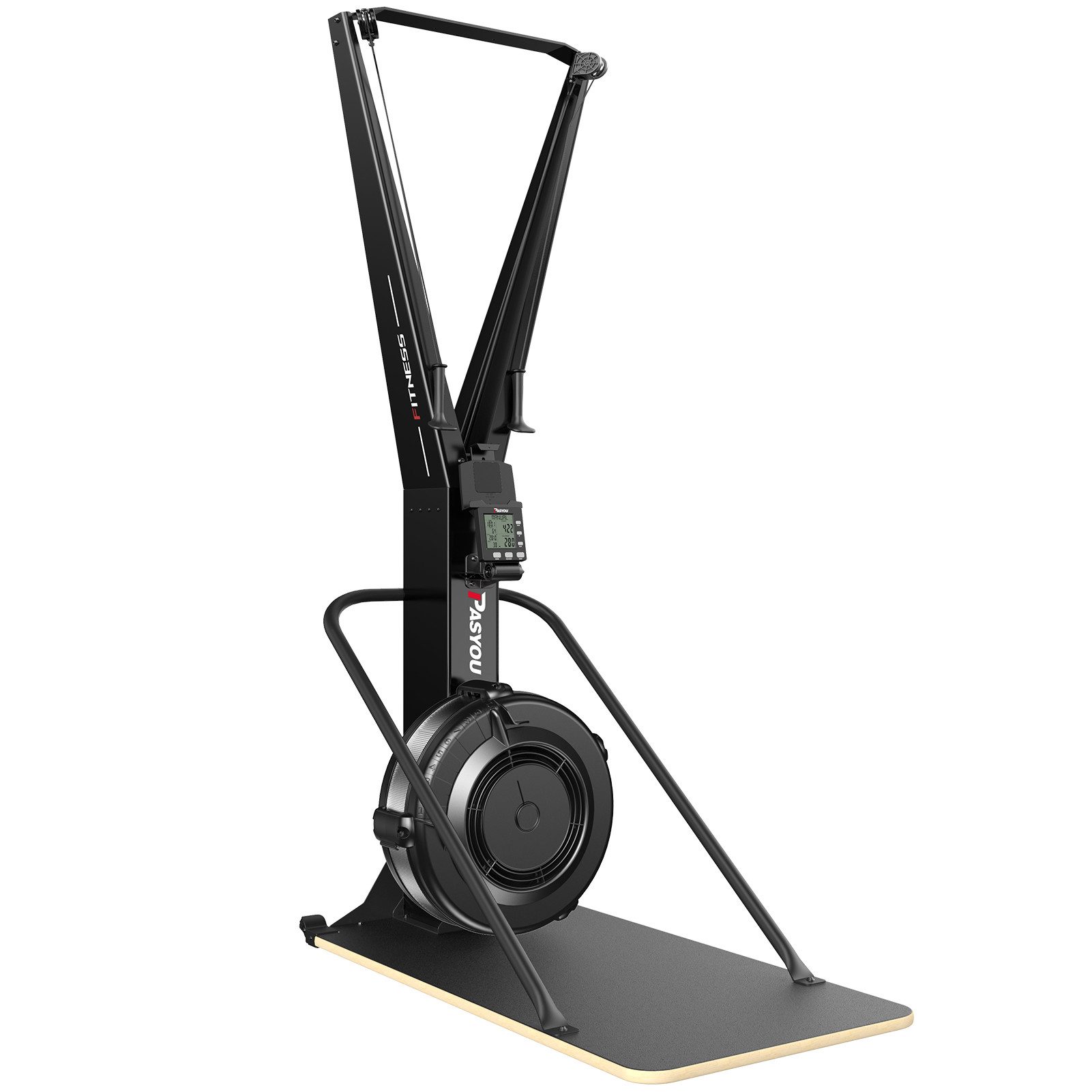 PASYOU Skitrainer Skimaschine mit LCD Display, Krafttrainingsgerät