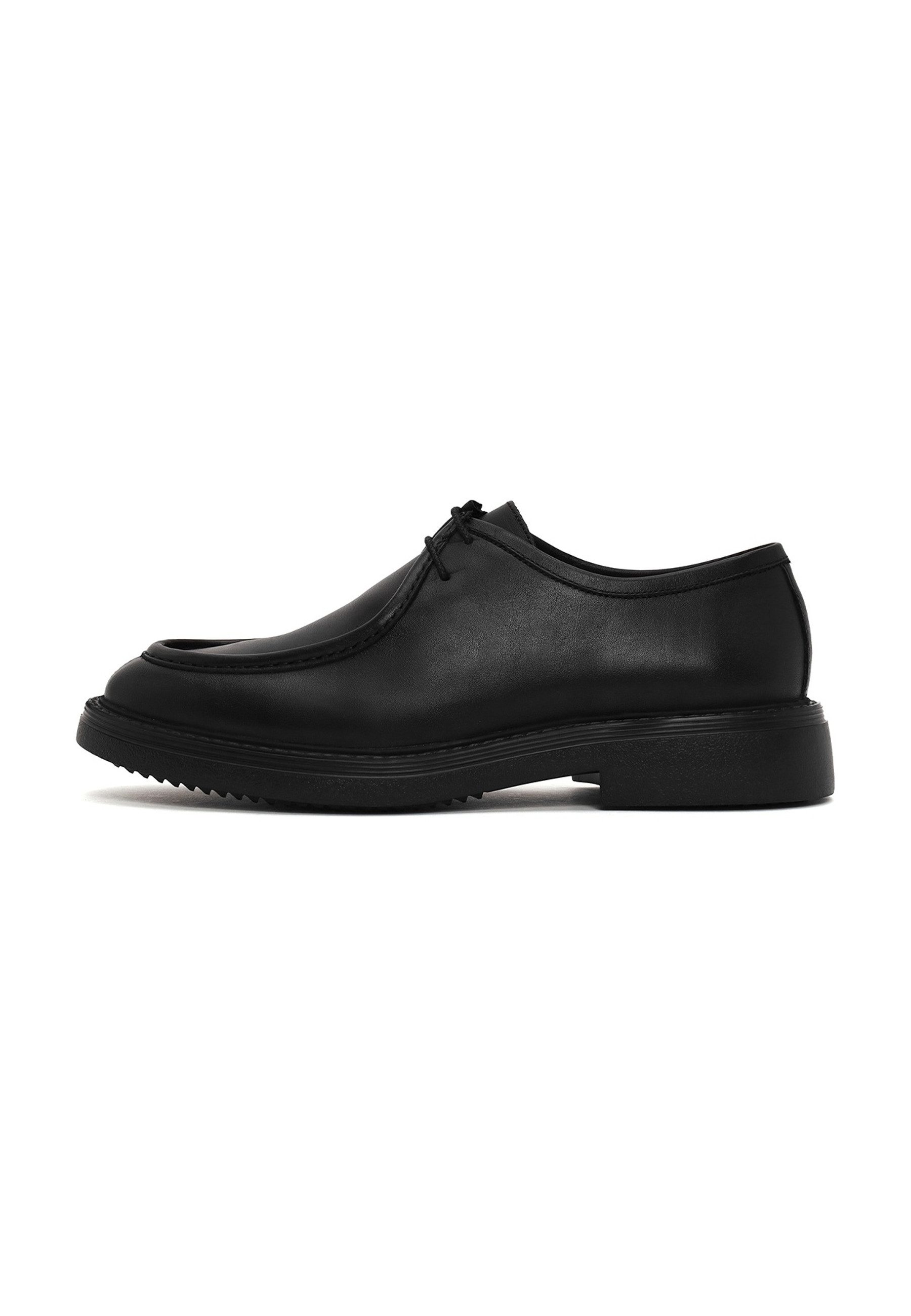 Derimod Leder-Mokassin-Derbyschuhe Schnürschuh