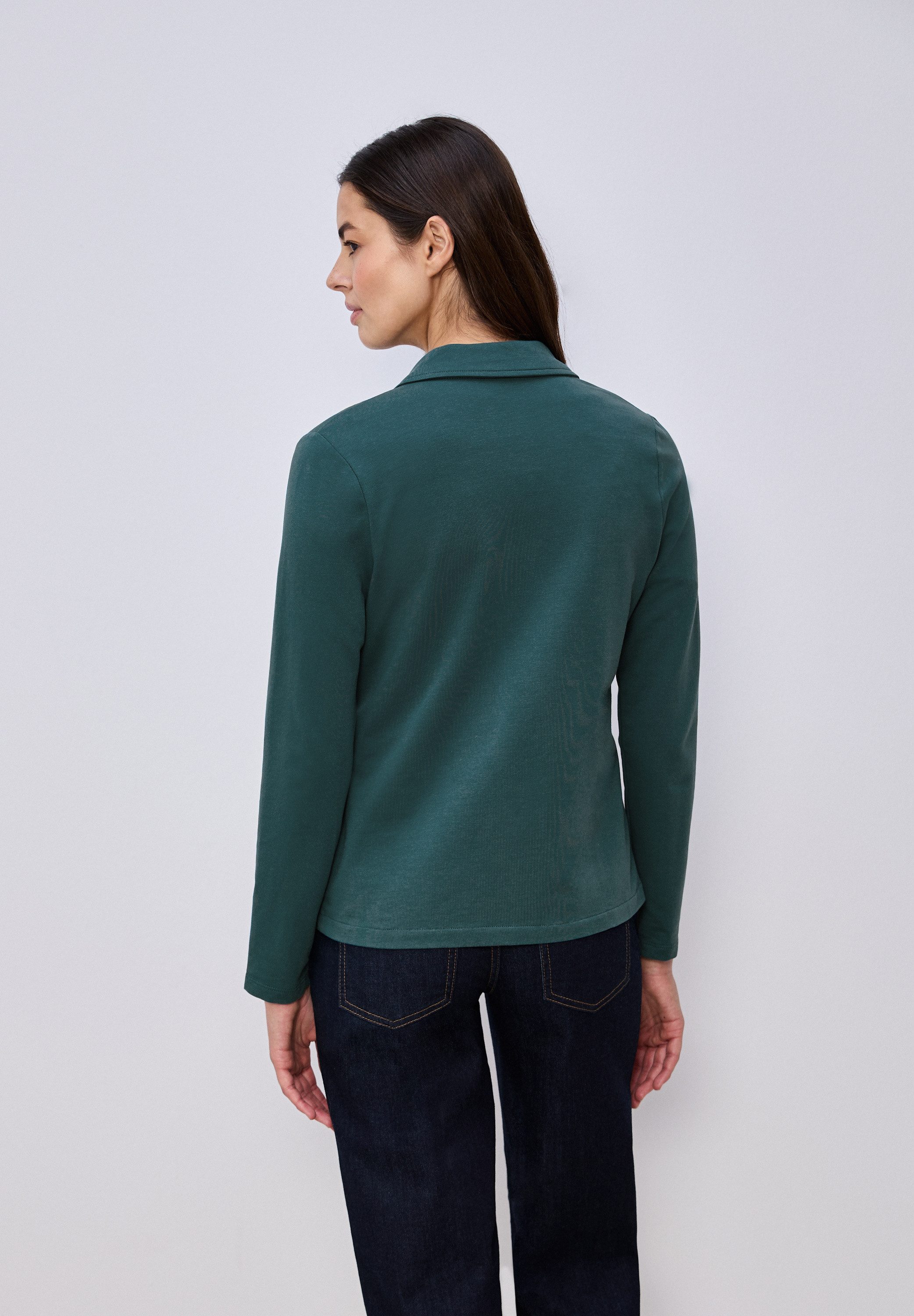 STREET ONE Sweatblazer im soften Baumwoll-Mix