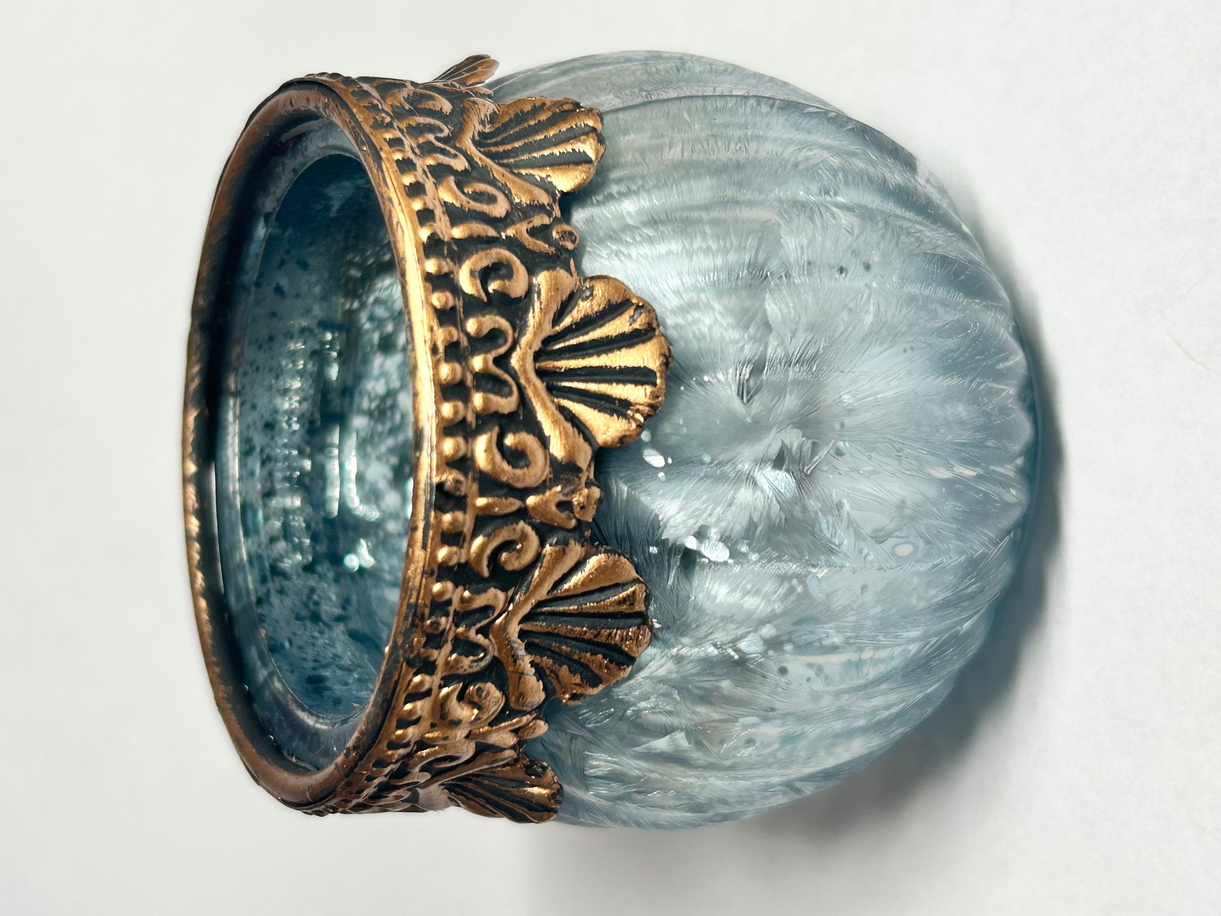 Super Solu Настольные лампы Торшеры Windlicht Orientalisch Vintage /Glas für Deko & Kerzen (Set, 3 St., 3er), aus Metall und Glas