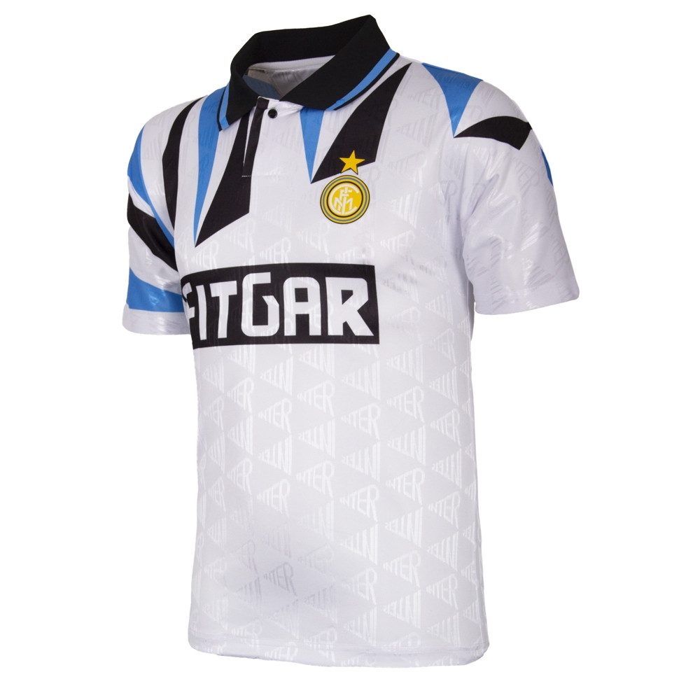 COPA Fußballtrikot Retro Inter Mailand 1991/92 Away (Packung)