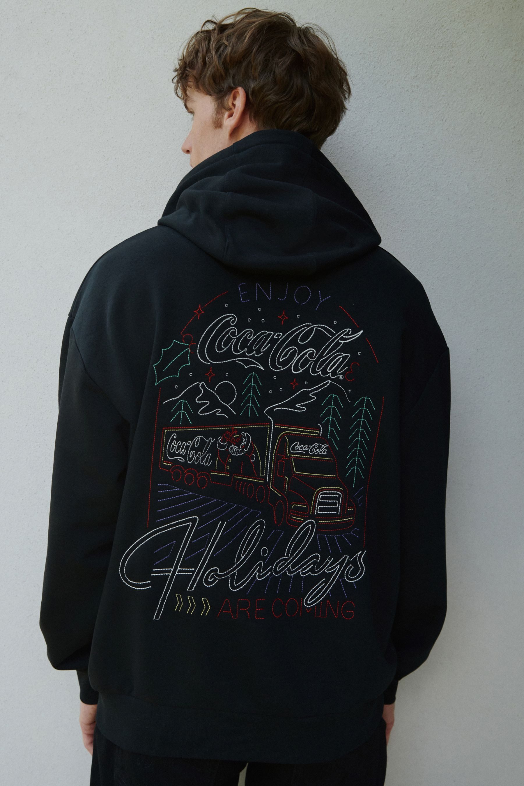 Next Sweater Lizenziertes Hoodie mit Grafik, Coca Cola (1-tlg)