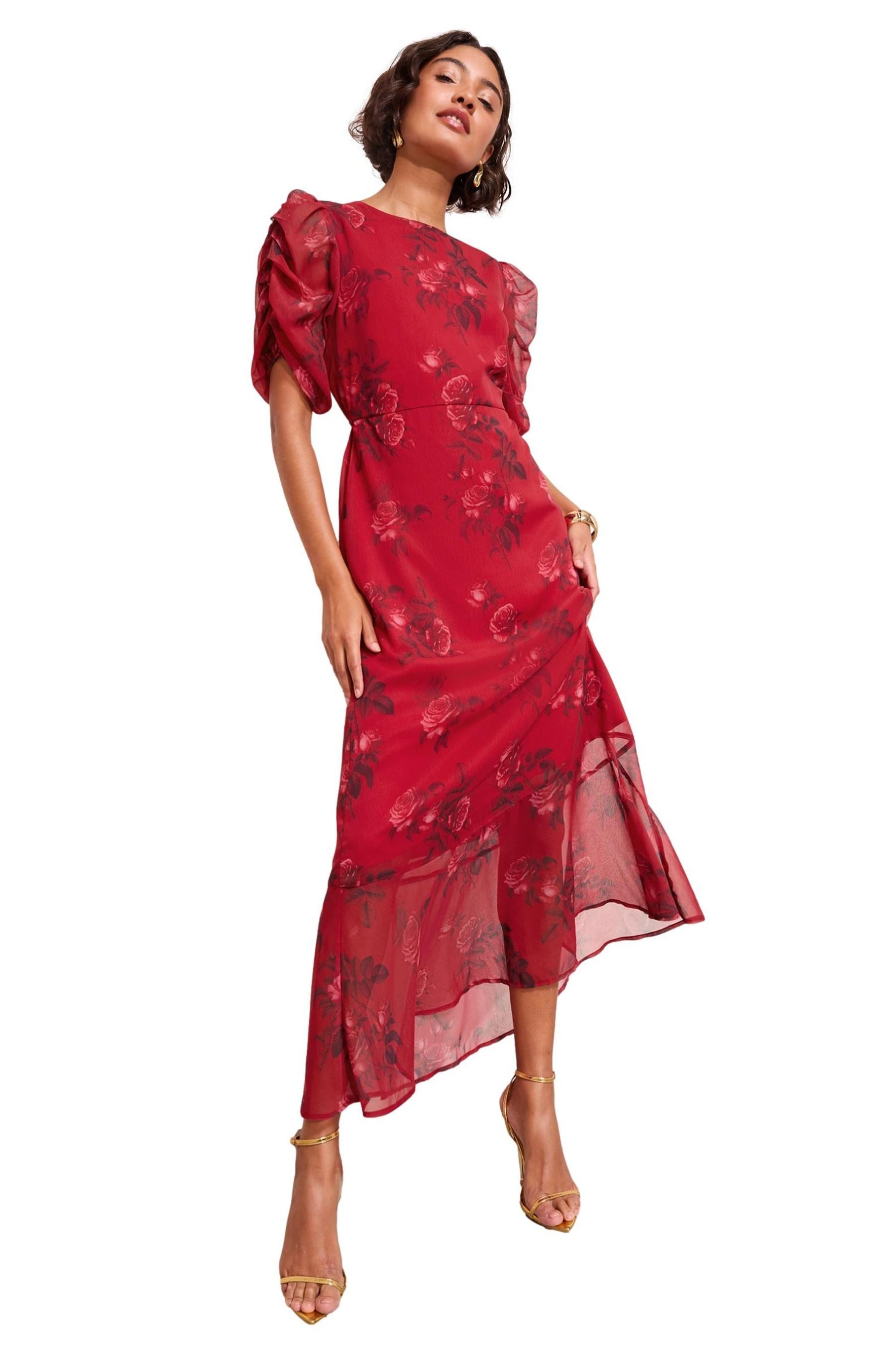 Friends Like These Maxikleid Friends Like These Chiffon-Maxikleid, Petite (1-tlg)