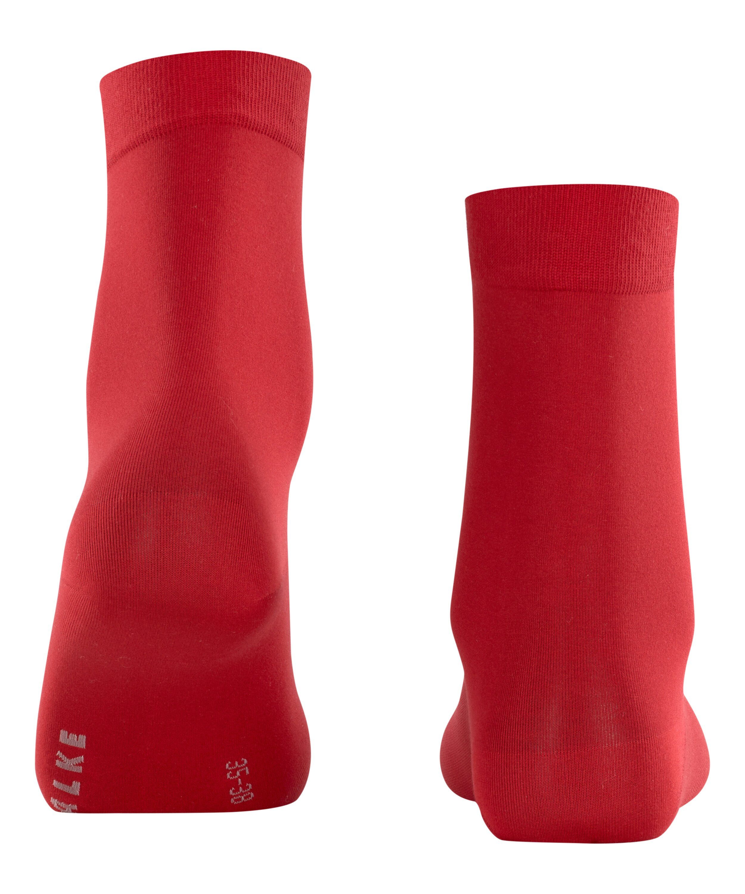 (1-Paar) FALKE Touch Cotton Socken scarlet (8228)
