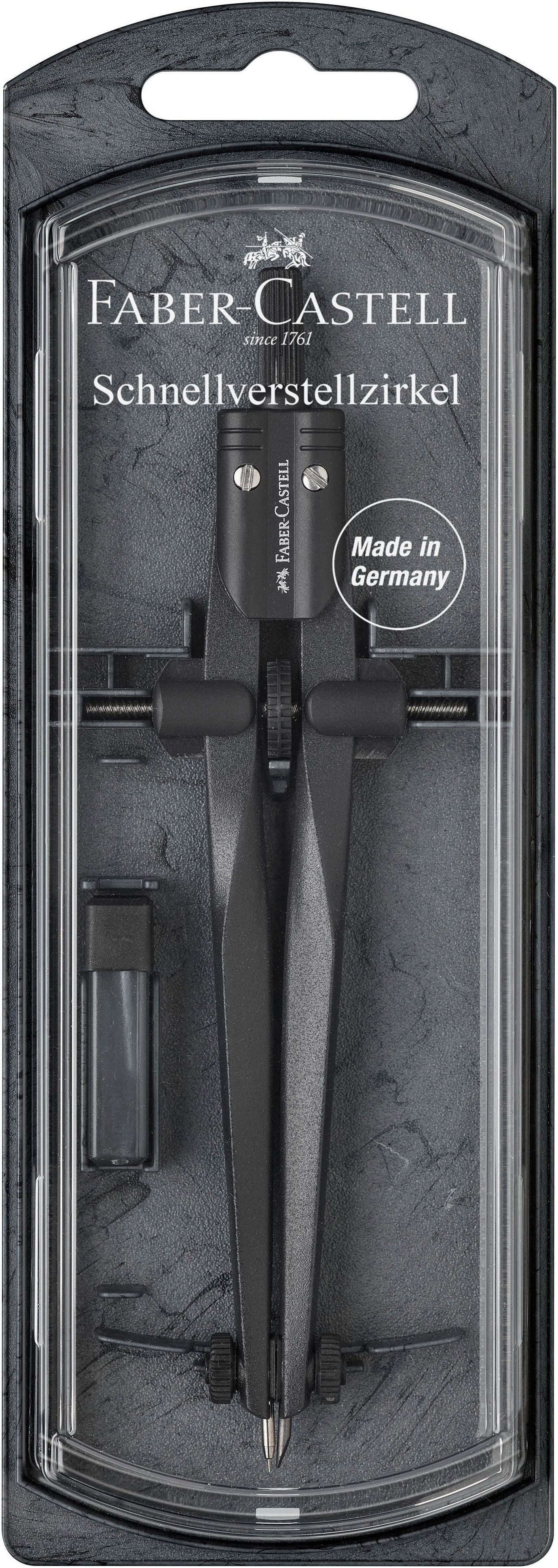 Faber-Castell Коло Schnellverstellzirkel Stream blackstone