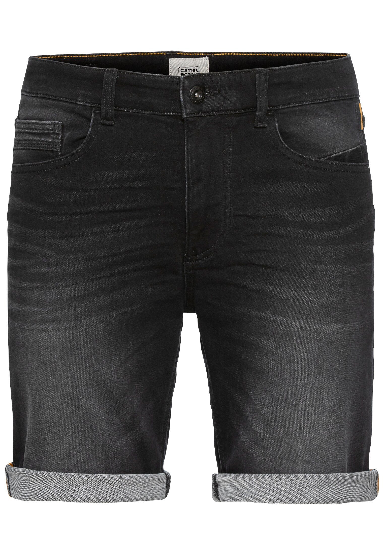 camel active Shorts fleXXXactive® Sweat Denim Shorts Slim Fit