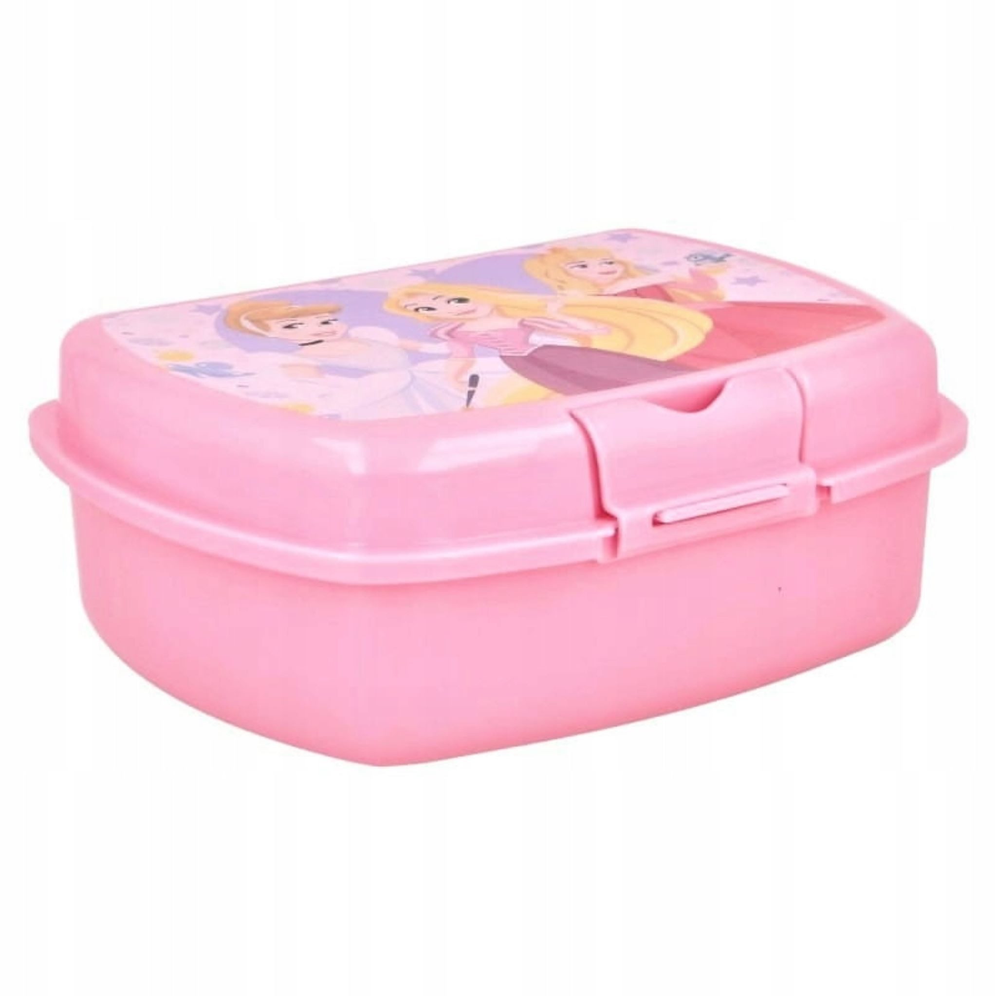 Festivalartikel Lunchbox Disney Princess Lunchbox + Trinkflasche Set, 16x11x6 cm, 400 ml – Bild 5 von 5