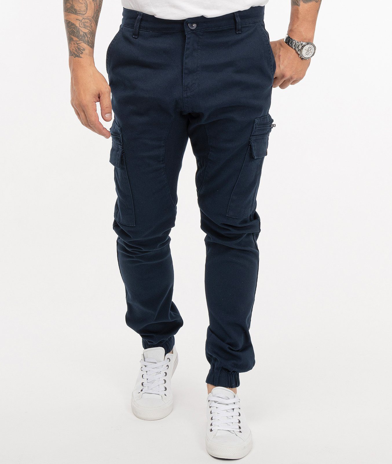 Cargohose Herren Caroghose mit Taschen RC-2189
