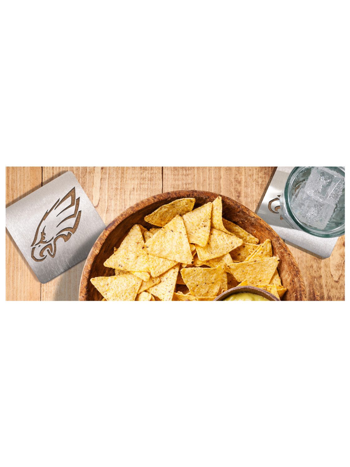 Philadelphia Eagles Getränkeuntersetzer Philadelphia Eagles Boaster Coaster 4er-Set