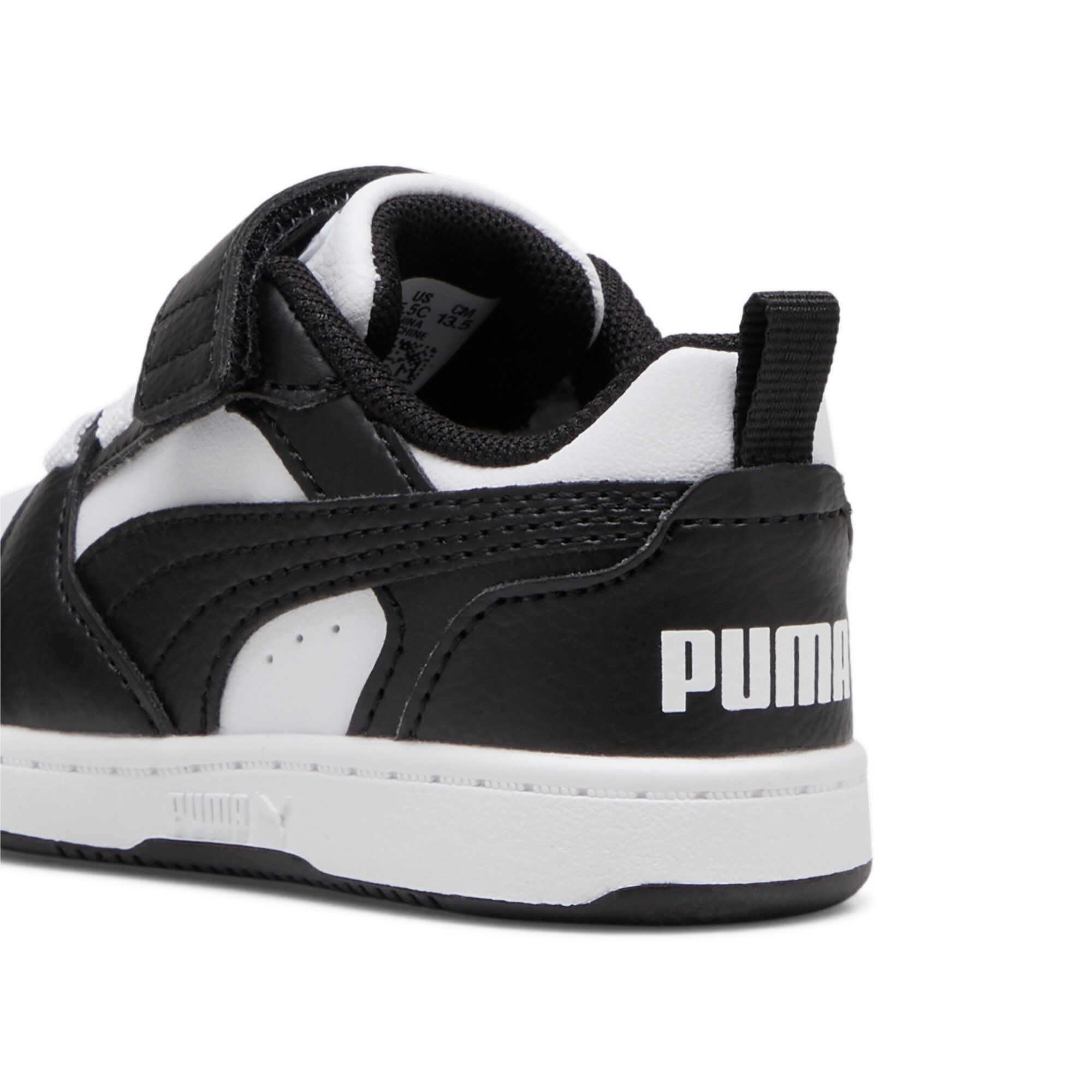 PUMA REBOUND V6 LO AC+ INF Sneaker mit Klettverschluss, weiche Einlegesohle, profilierte Gummilaufsohle