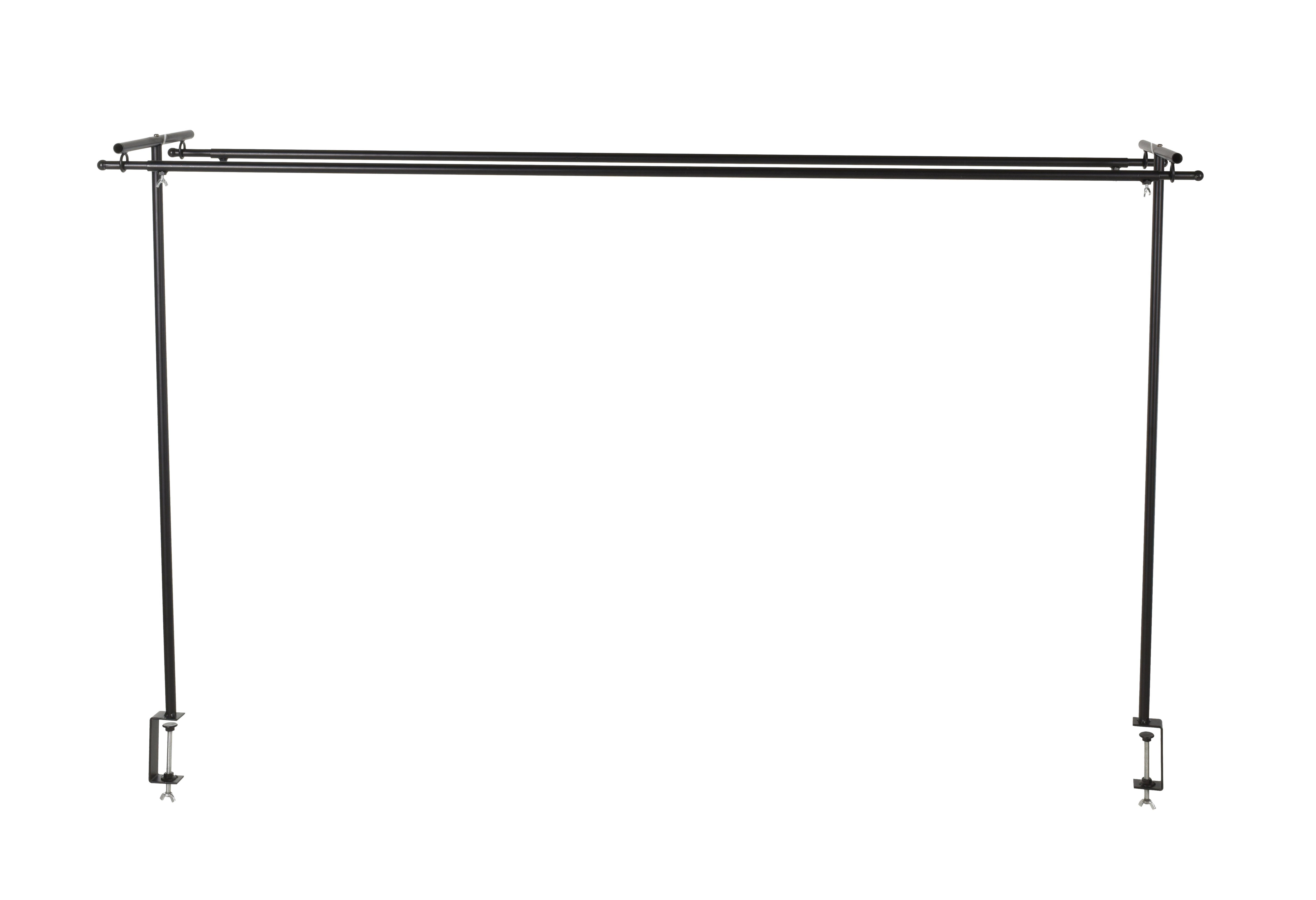 tlg), schwarz (Packung, aus 140-250 1 Dekoobjekt Breite Tischgestell Deko Metall cm Spetebo - Dekorations-Halter