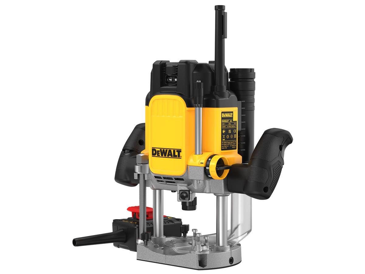DeWalt Oberfräse 2.300 Watt, (Set), 2300 W Motorleistung, Fräserdurchmesser 50 mm