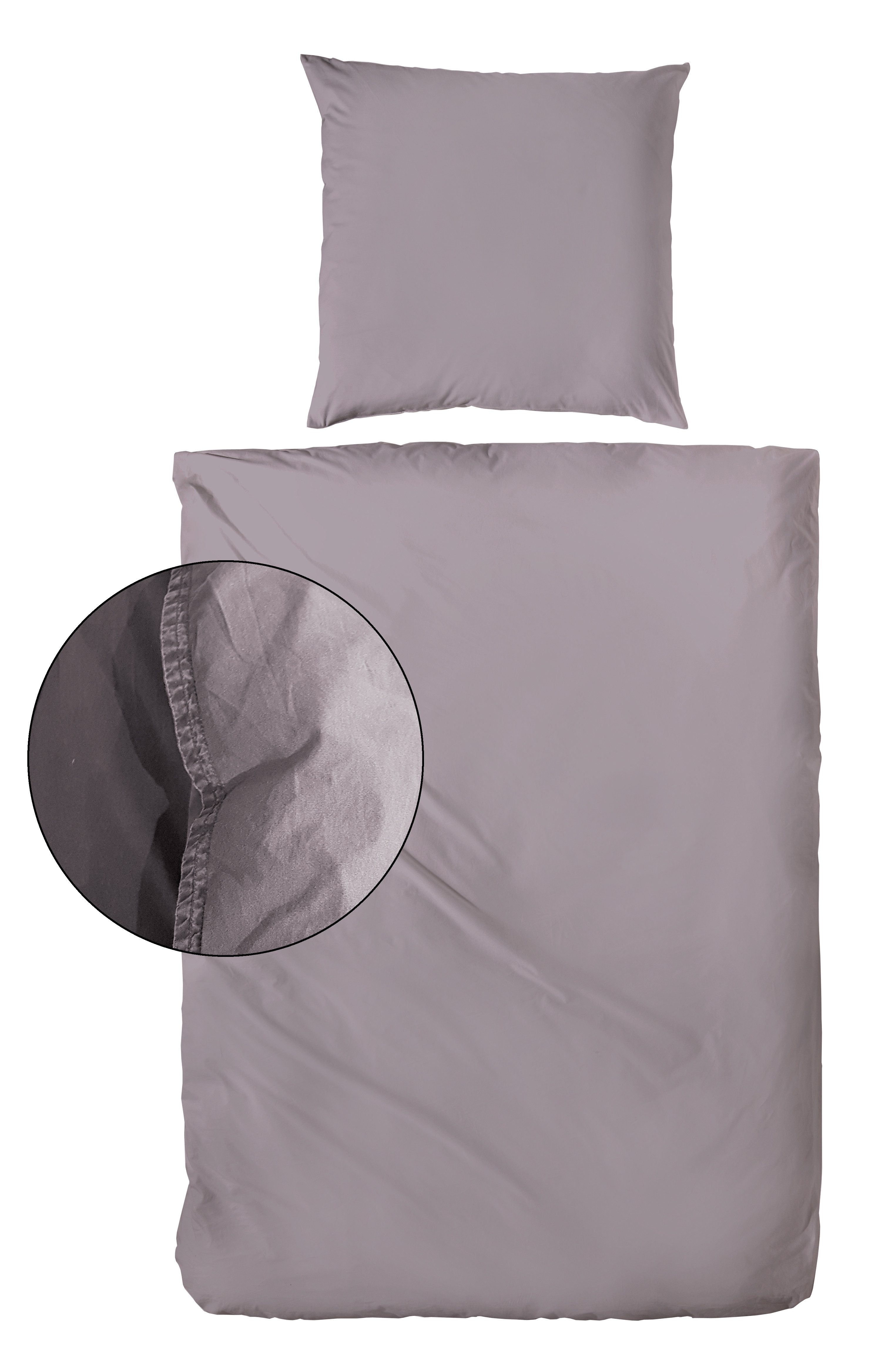 Primera Bettwäsche Stone-Washed in Gr. 135x200, 155x220 oder 200x200 cm, Renforcé, 2 teilig, 100% Baumwolle, Bettwäsche in feinem Knitterlook, weicher Griff. Reduzierter Preis € 28,49. Unverbindliche Preisempfehlung € 44,95